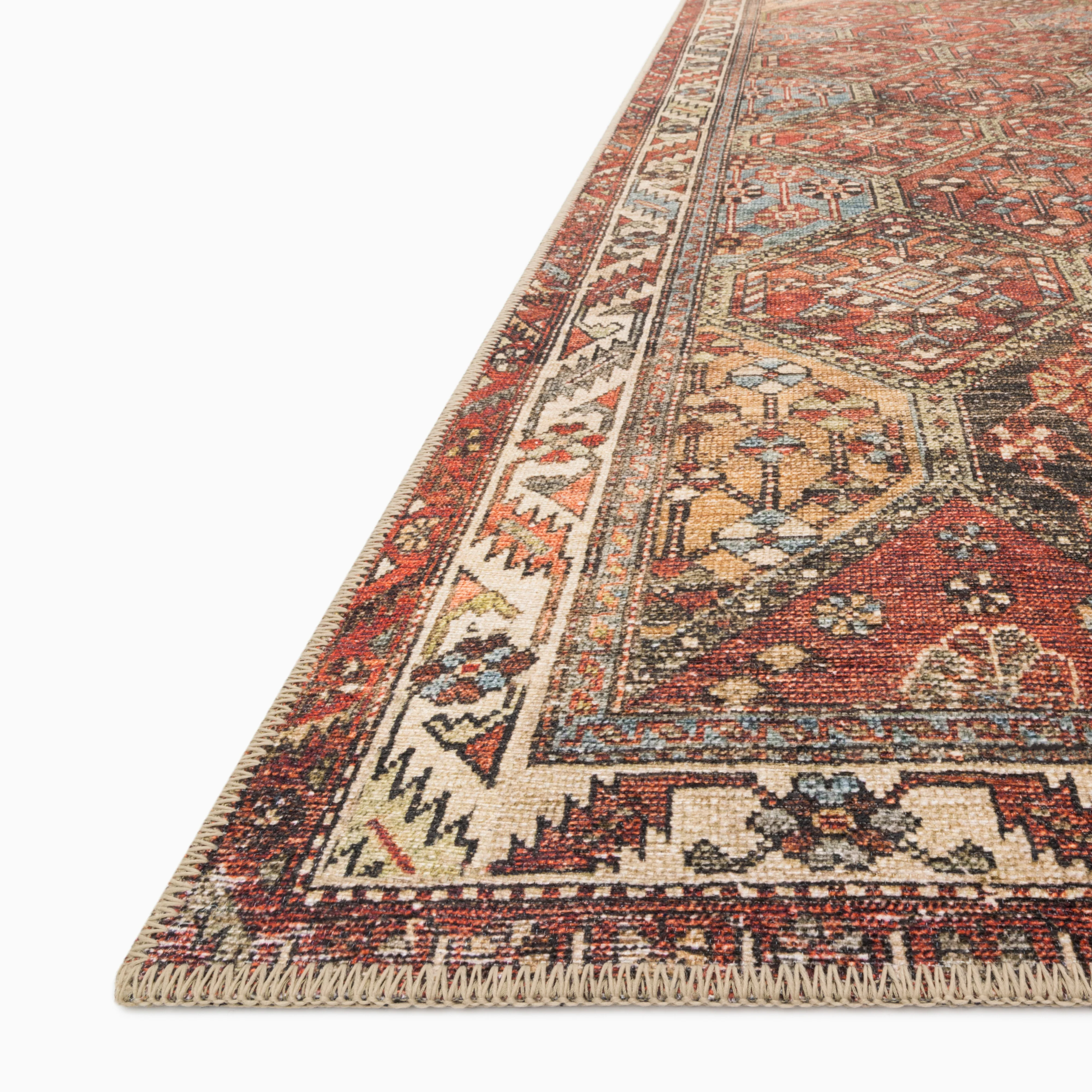 Pascal Rug in Rust / Multi - Image 3
