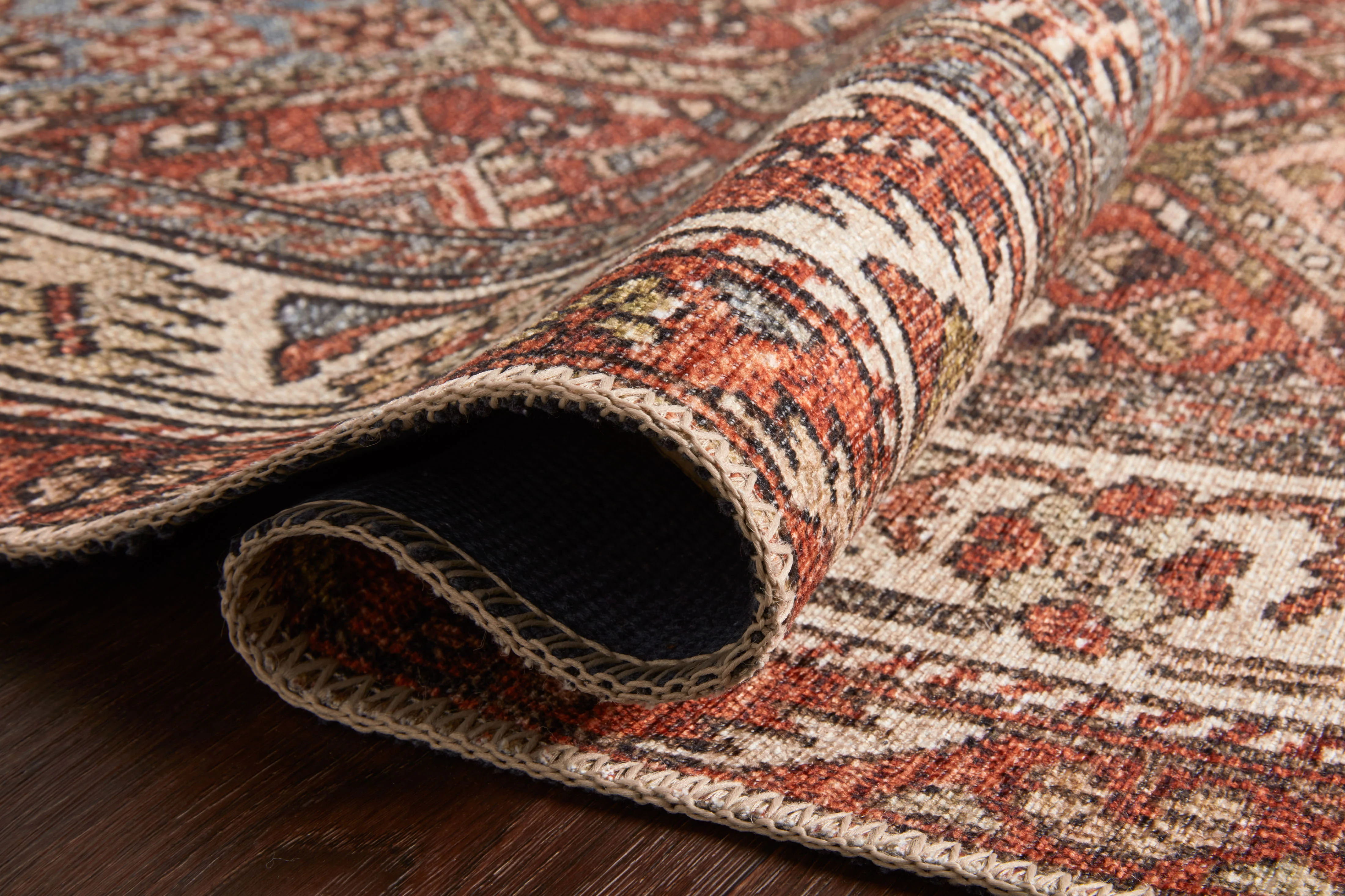 Pascal Rug in Rust / Multi - Image 6