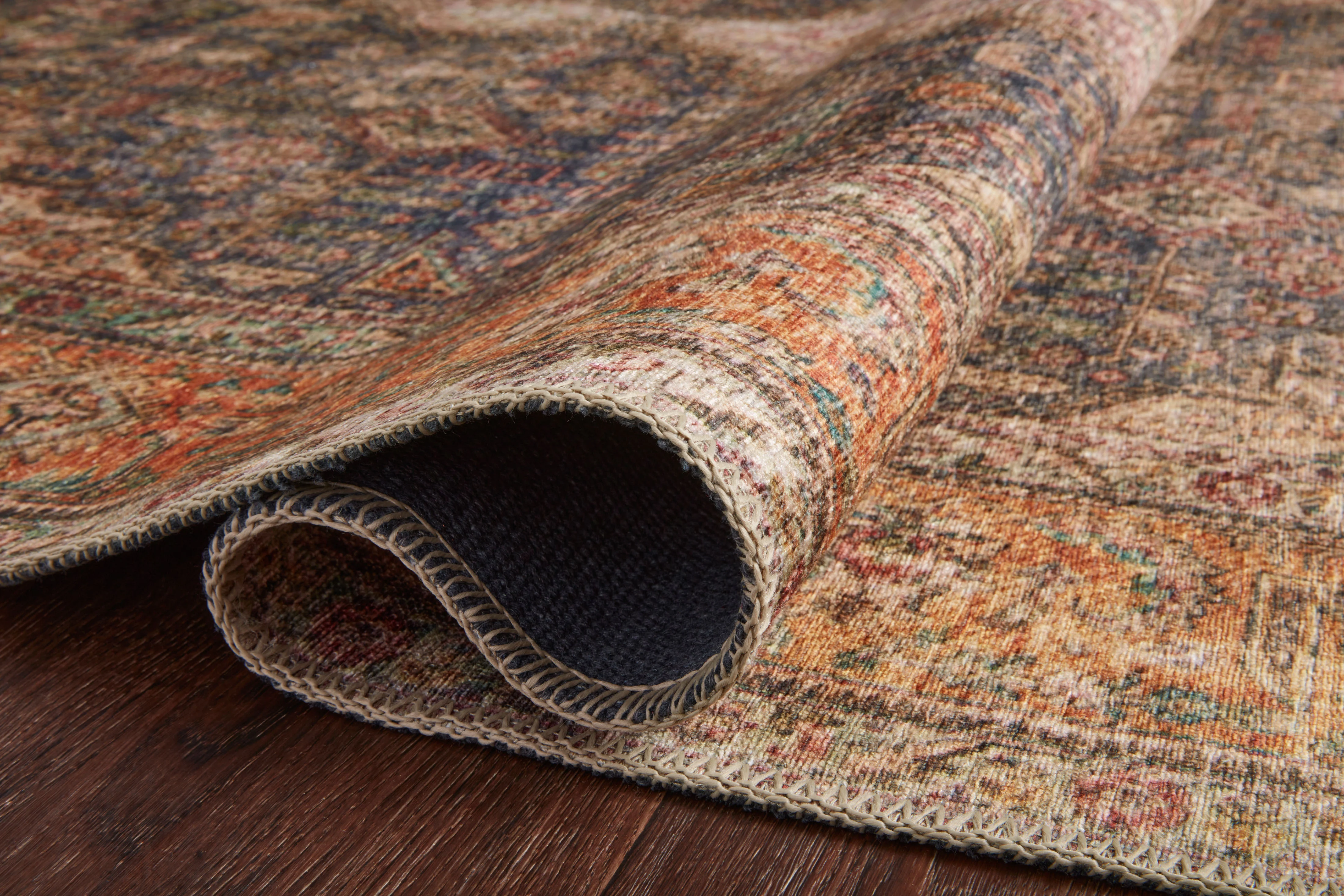 Pascal Rug in Terracotta / Multi - Image 5