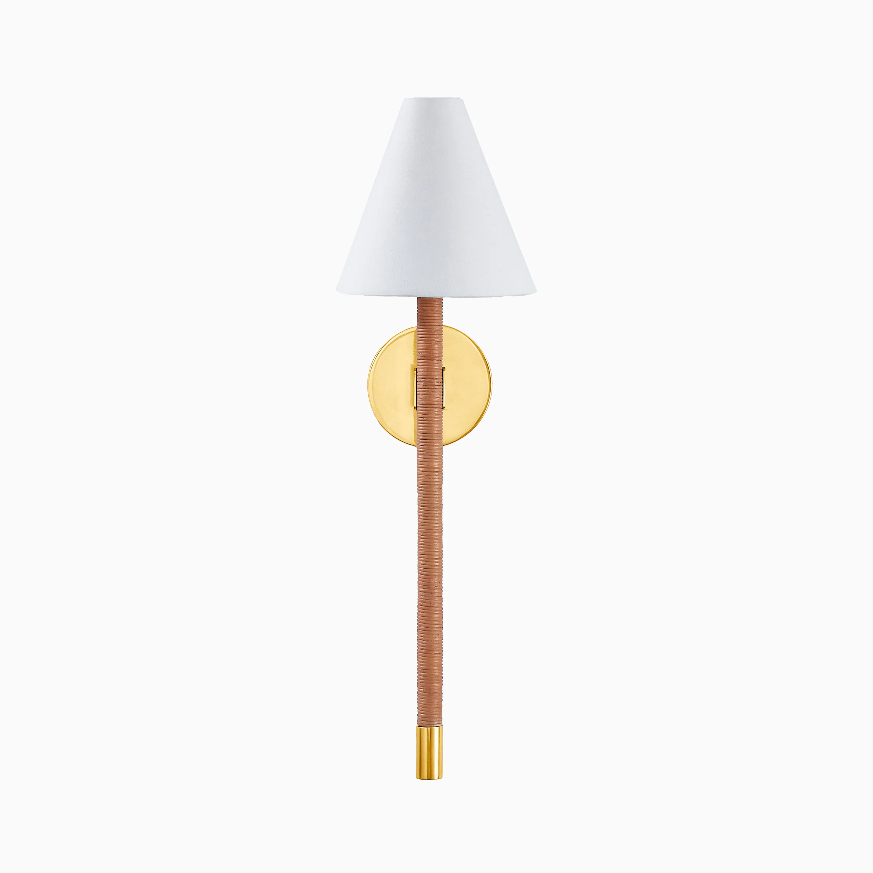 Pauline Wall Sconce in Aged Brass - Image 5