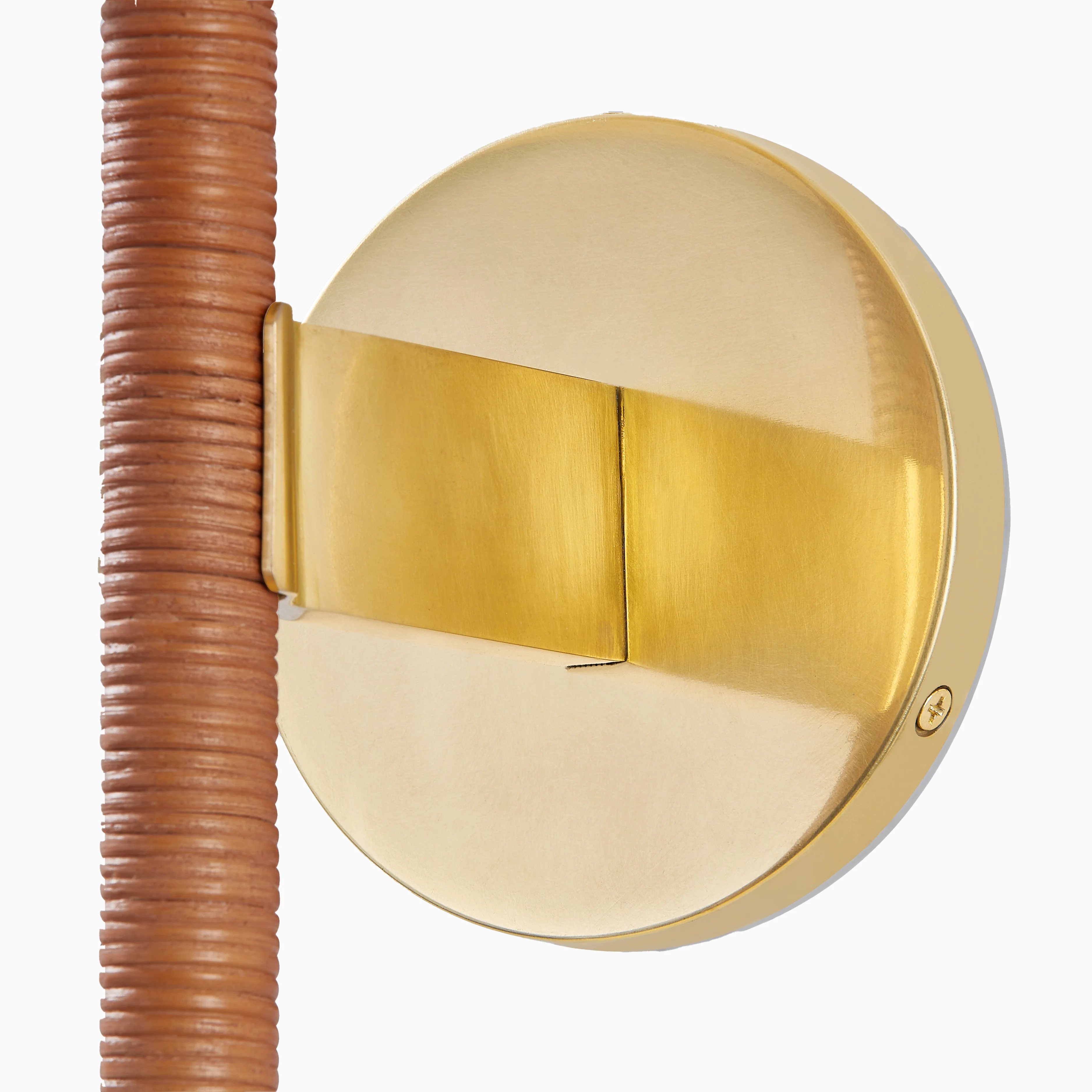 Pauline Wall Sconce in Aged Brass - Image 6