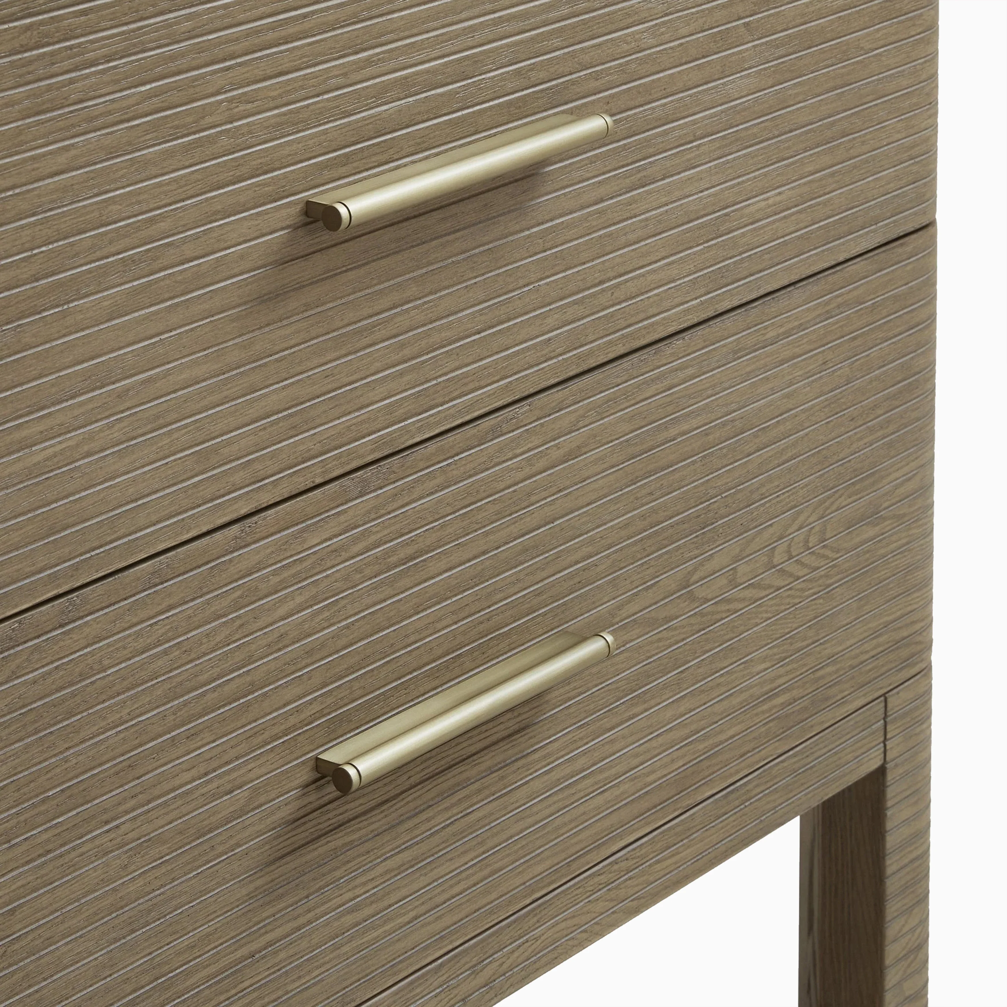 Paxton 36" Single Vanity in Pebble Oak with 3 cm White Zeus Quartz Top - Image 4