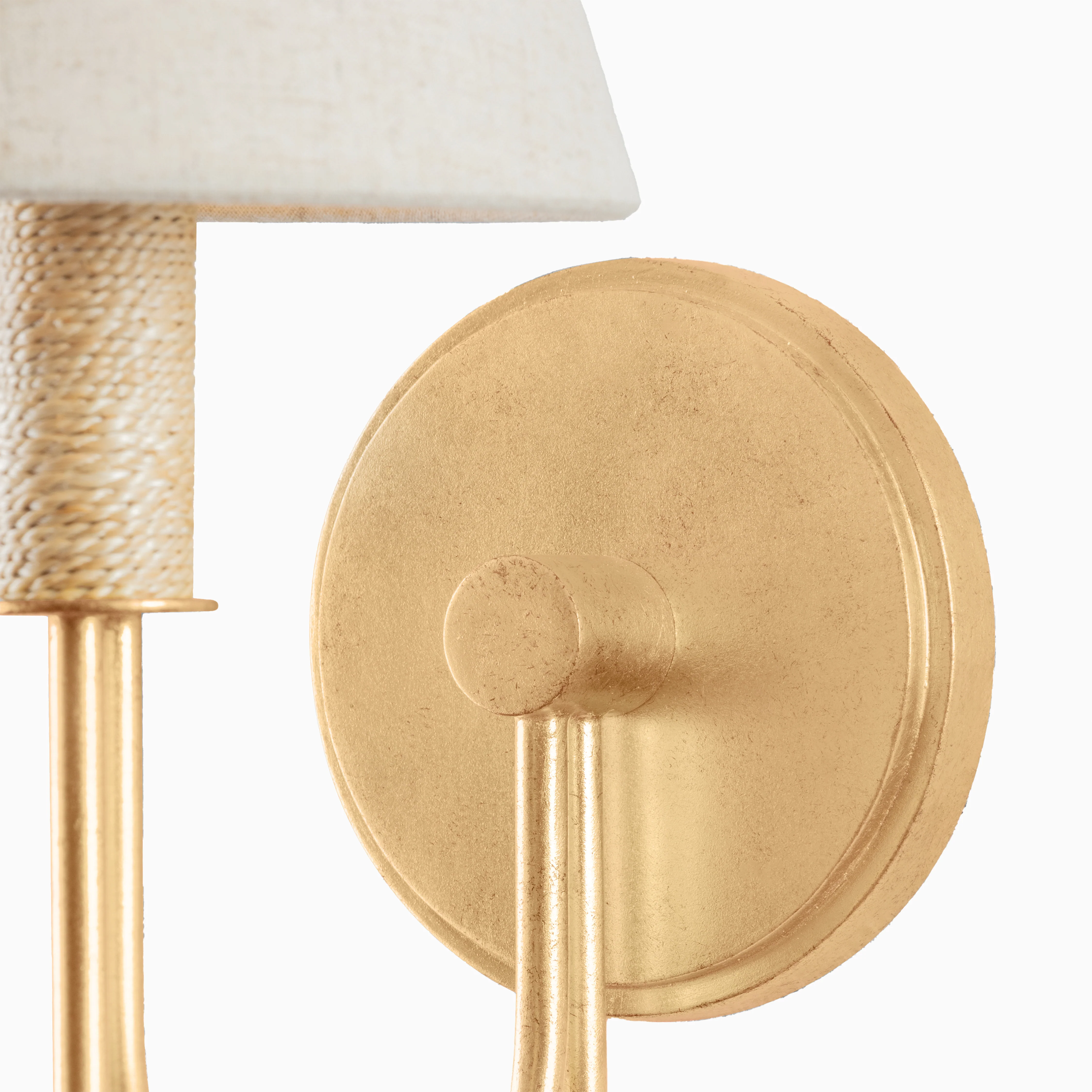 Phyllis Wall Sconce in Vintage Gold Leaf - Image 6
