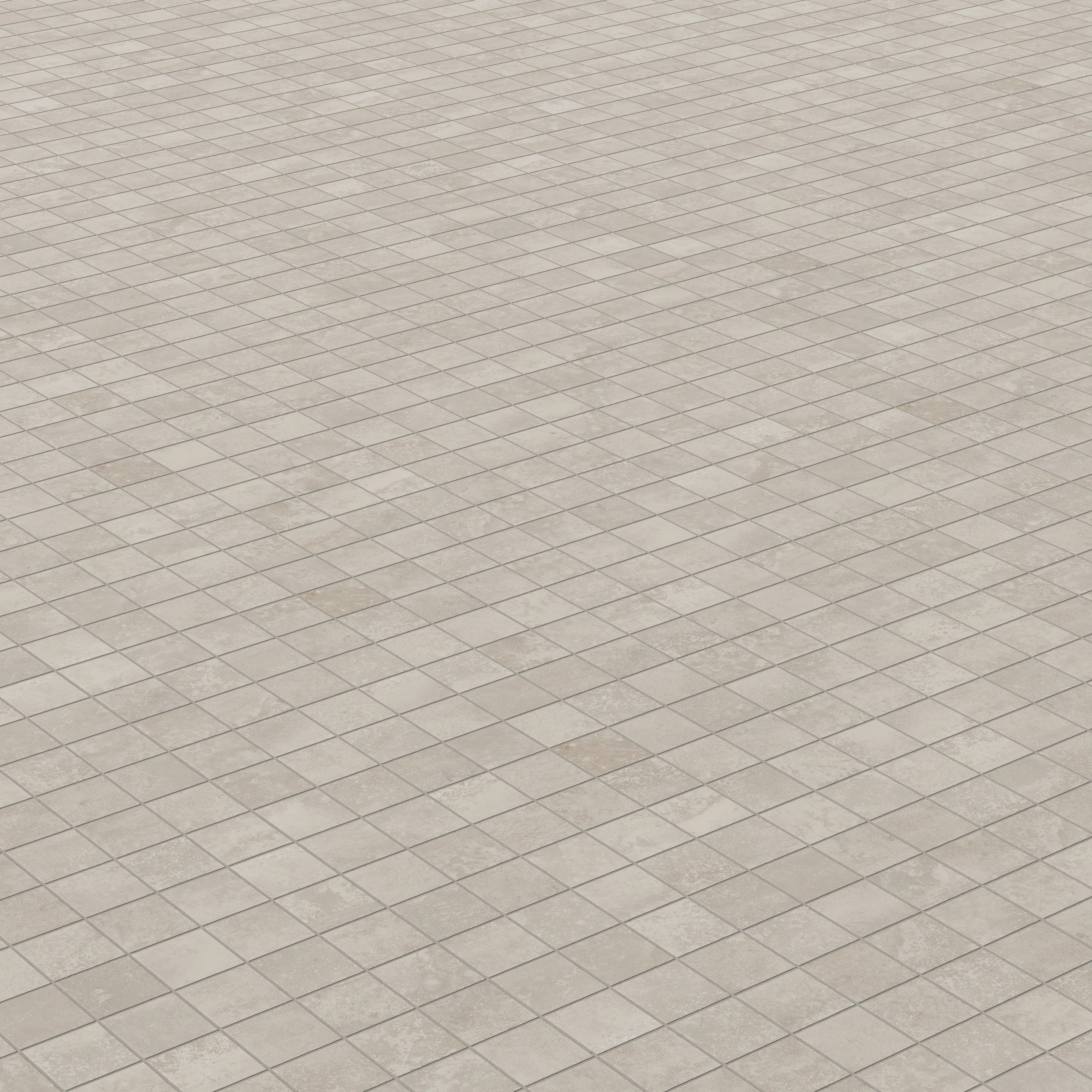Pierce 2x2 Matte Porcelain Mosaic Tile in Dune - Image 4