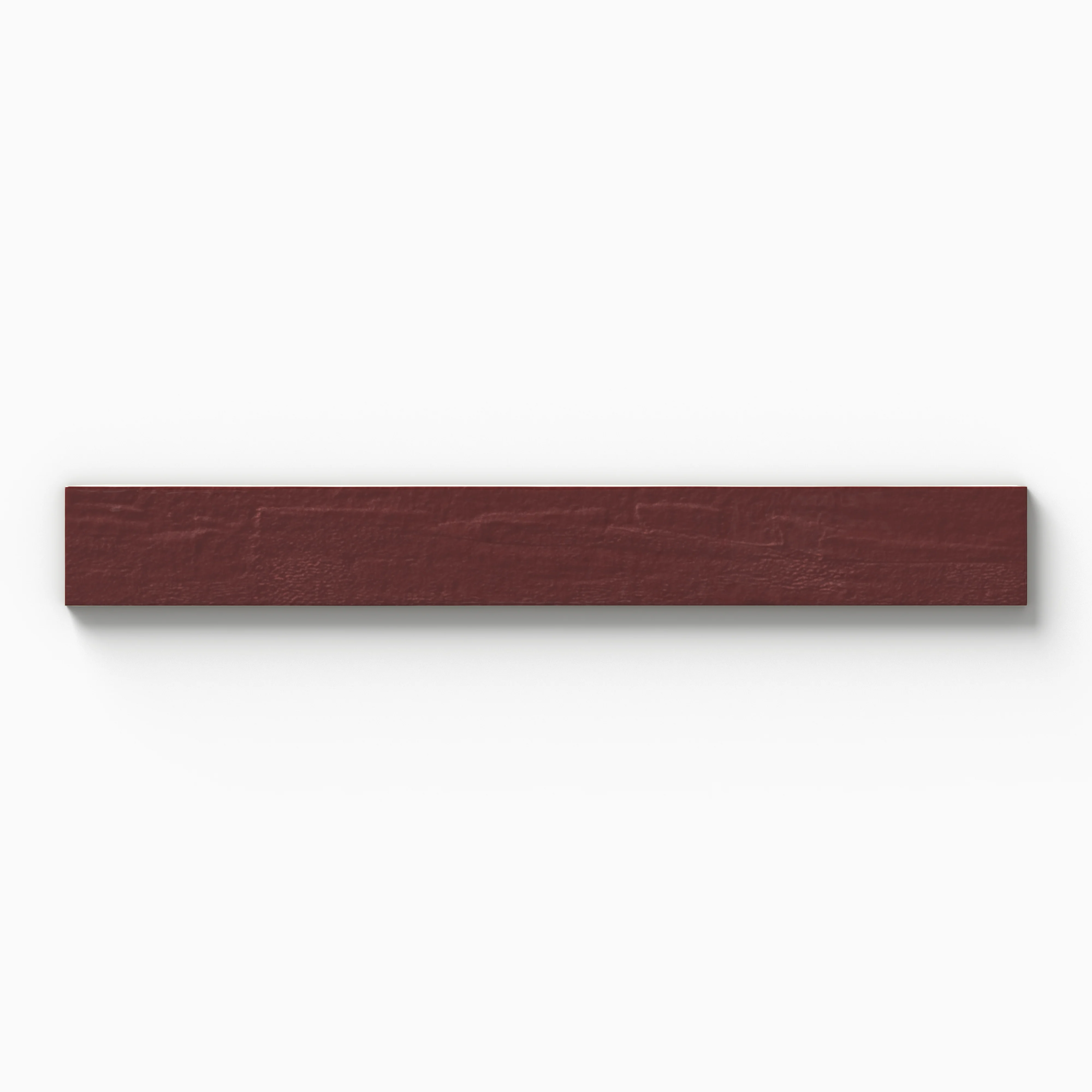 Piper 3x24 Glossy Porcelain Tile in Crimson - Image 2