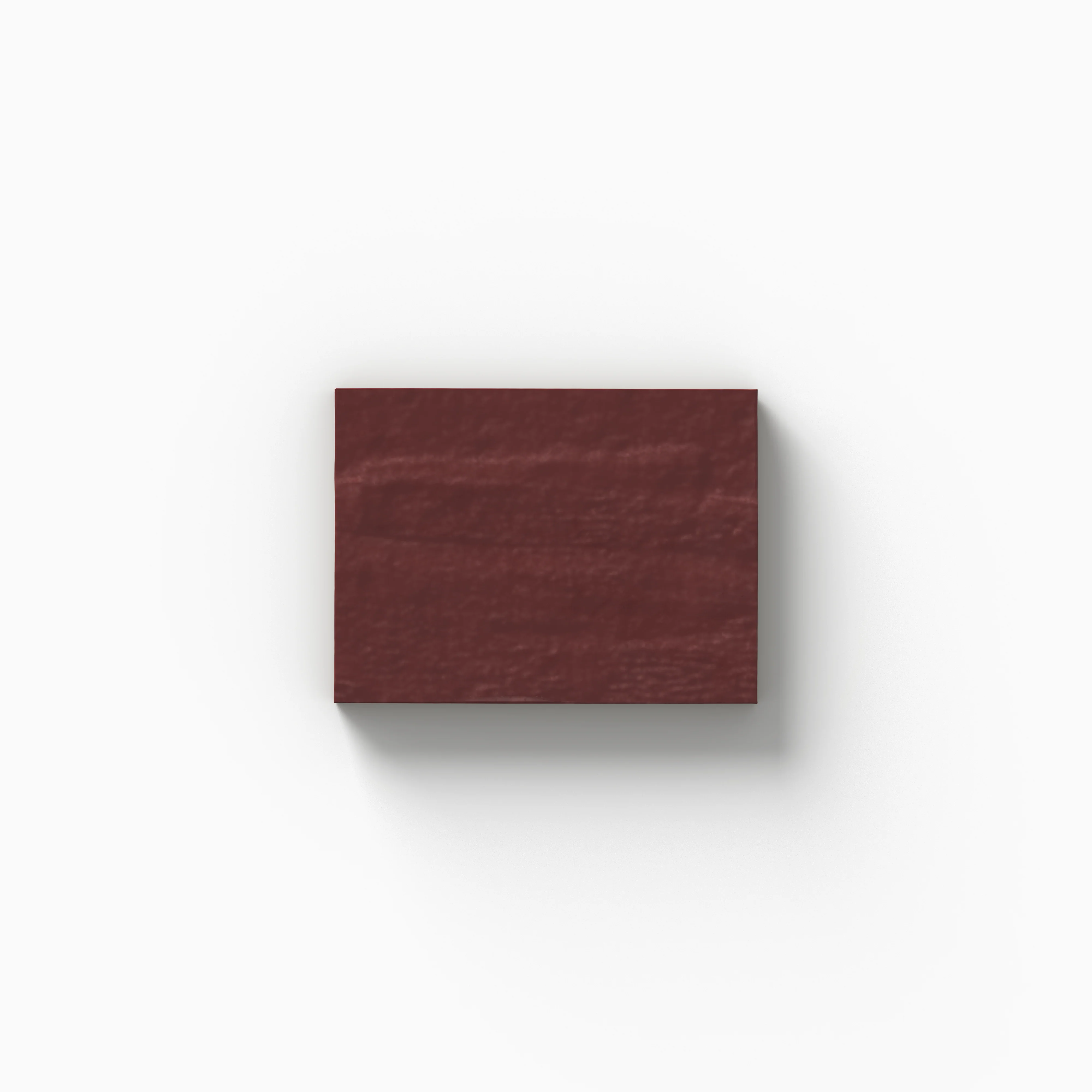 Piper 3x4 Glossy Porcelain Tile in Crimson Sample