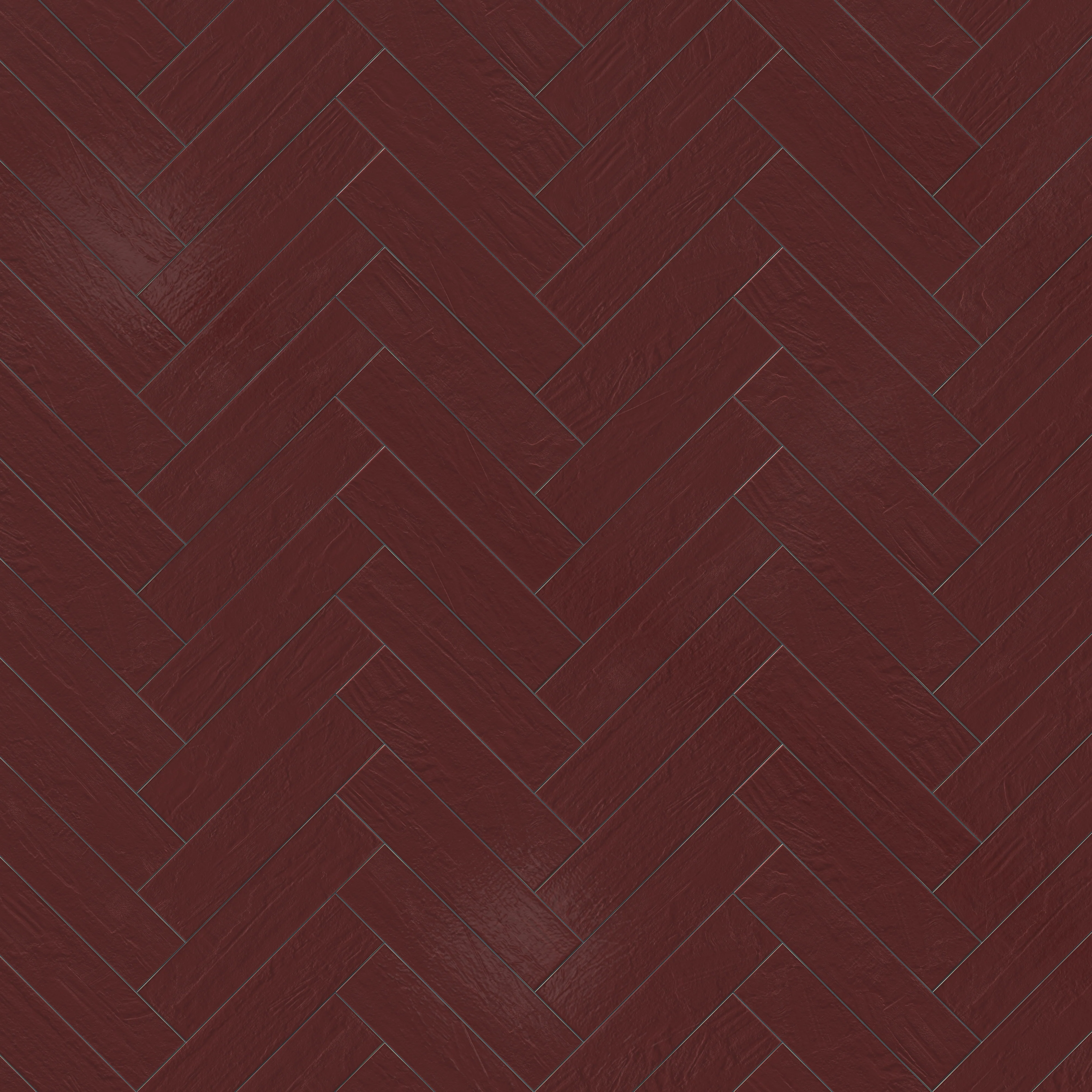 Piper 6x24 Glossy Porcelain Tile in Crimson - Image 5