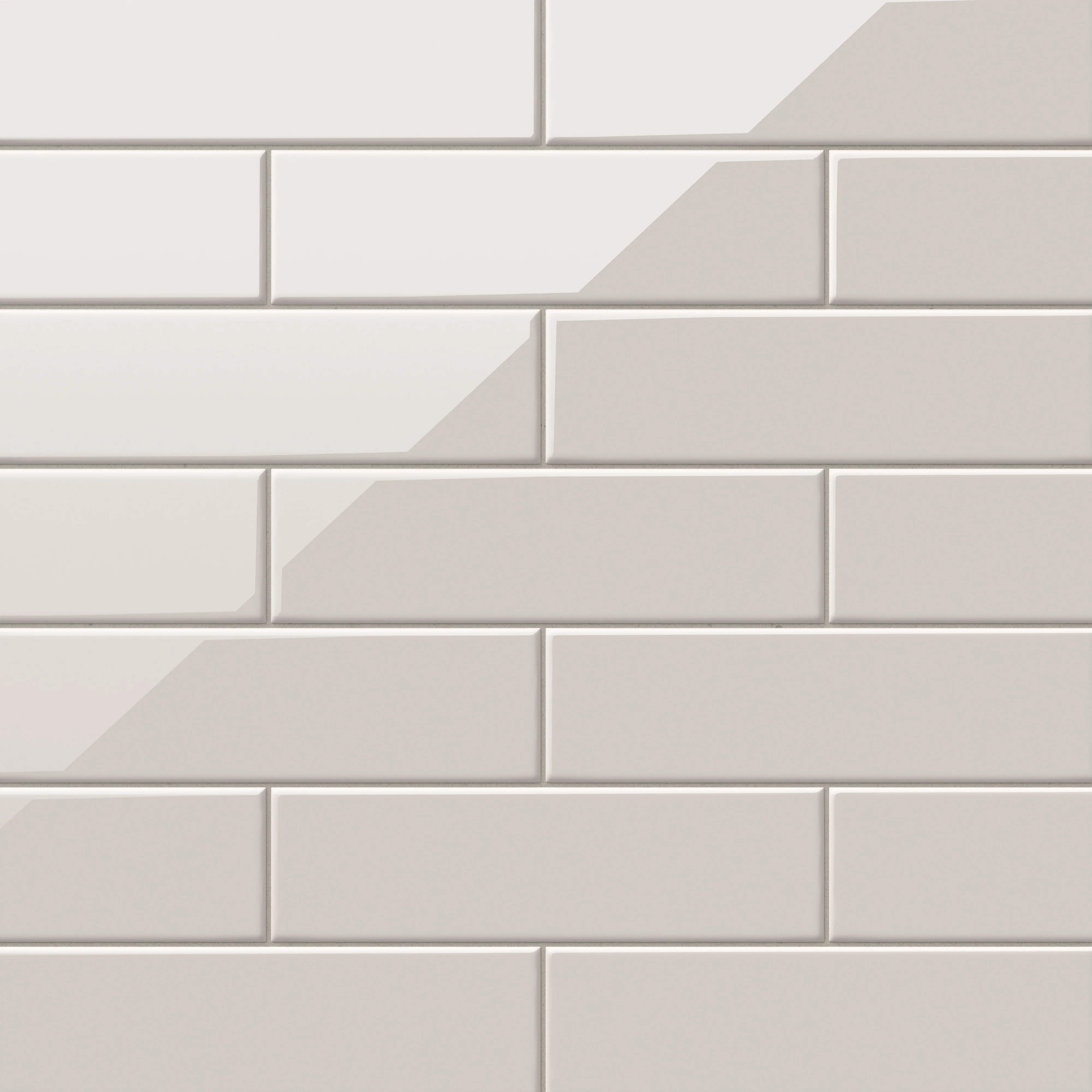 Polly 3x10 Glossy Ceramic Tile in Beige