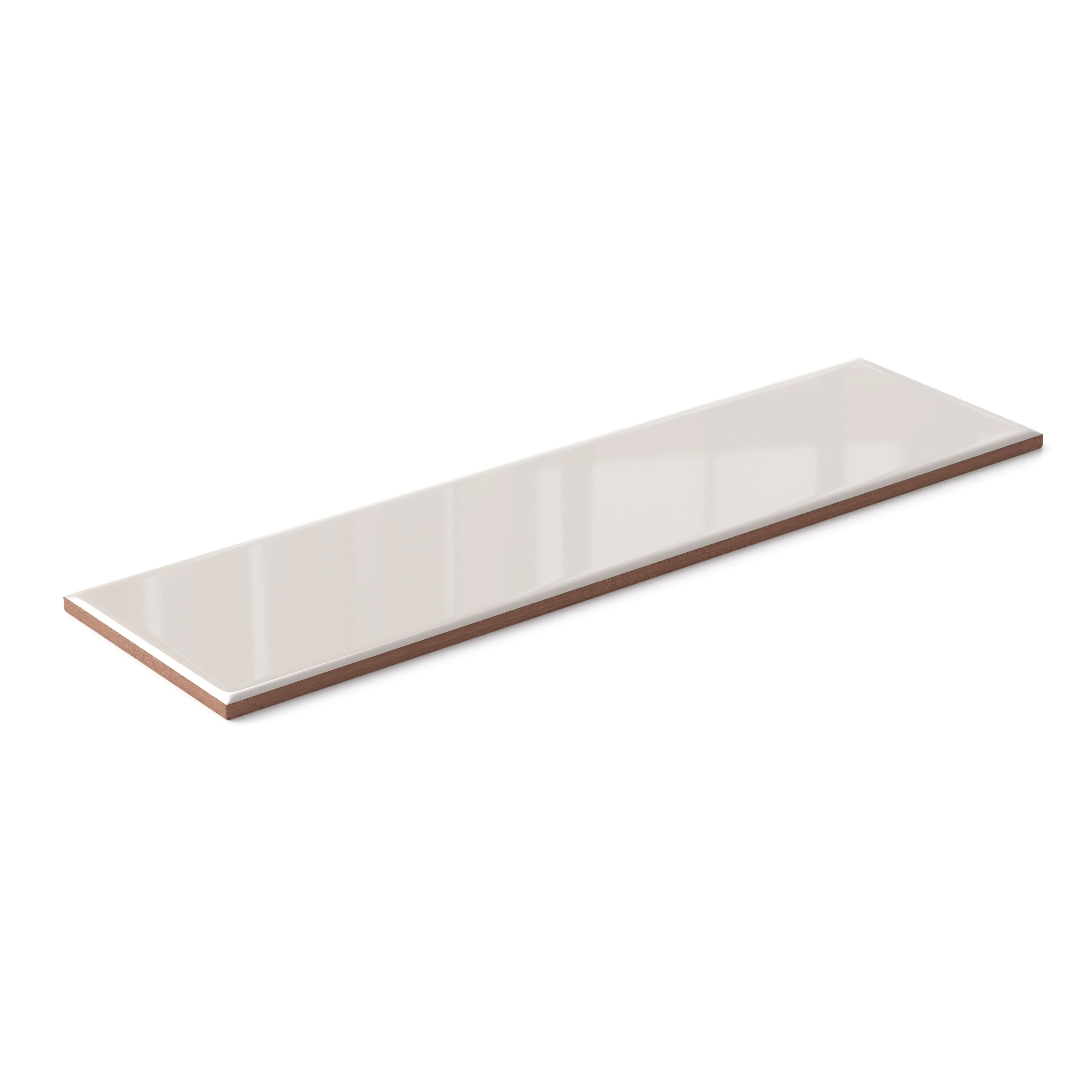 Polly 3x10 Glossy Ceramic Tile in Beige - Image 3
