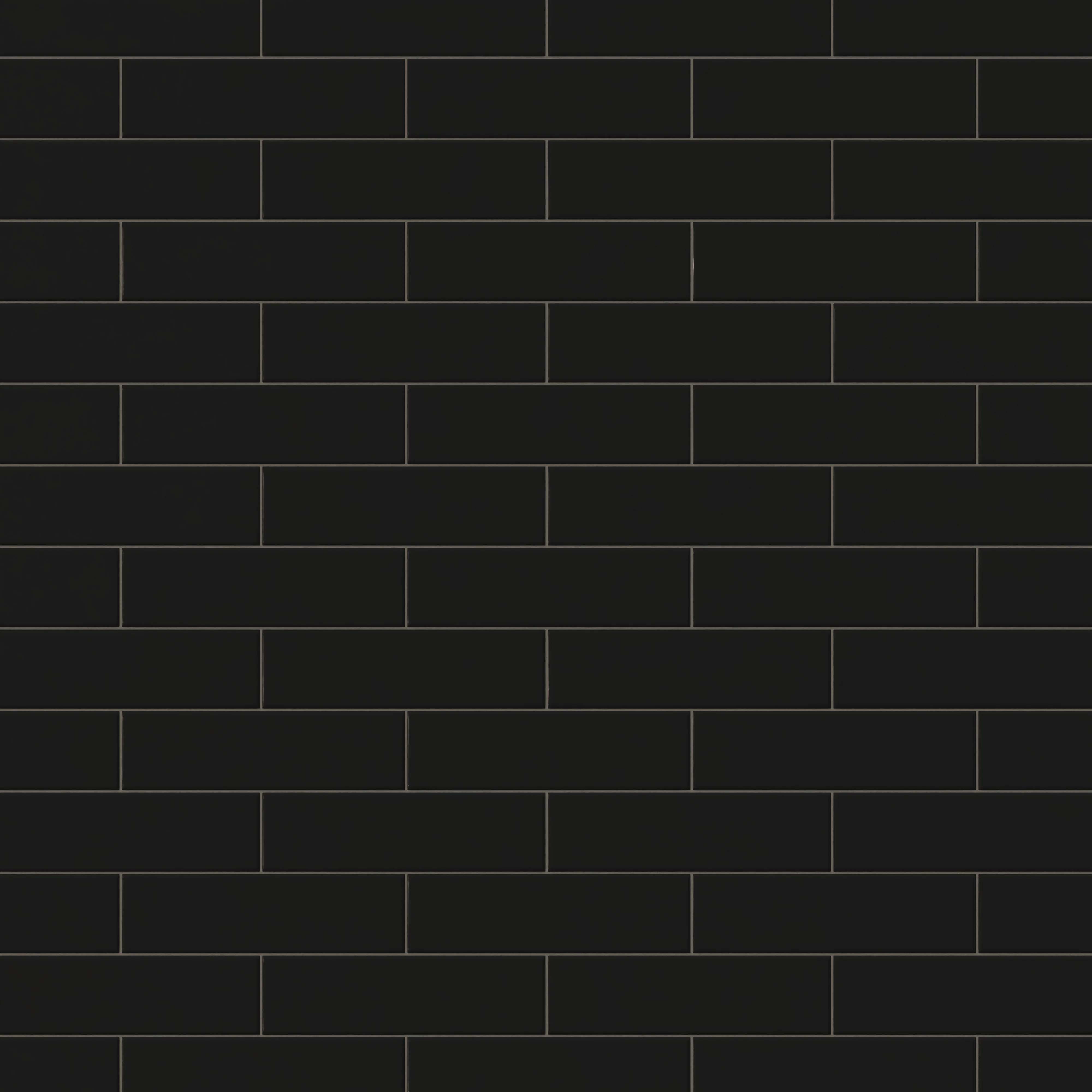 Polly 3x10 Glossy Ceramic Tile in Black - Image 5