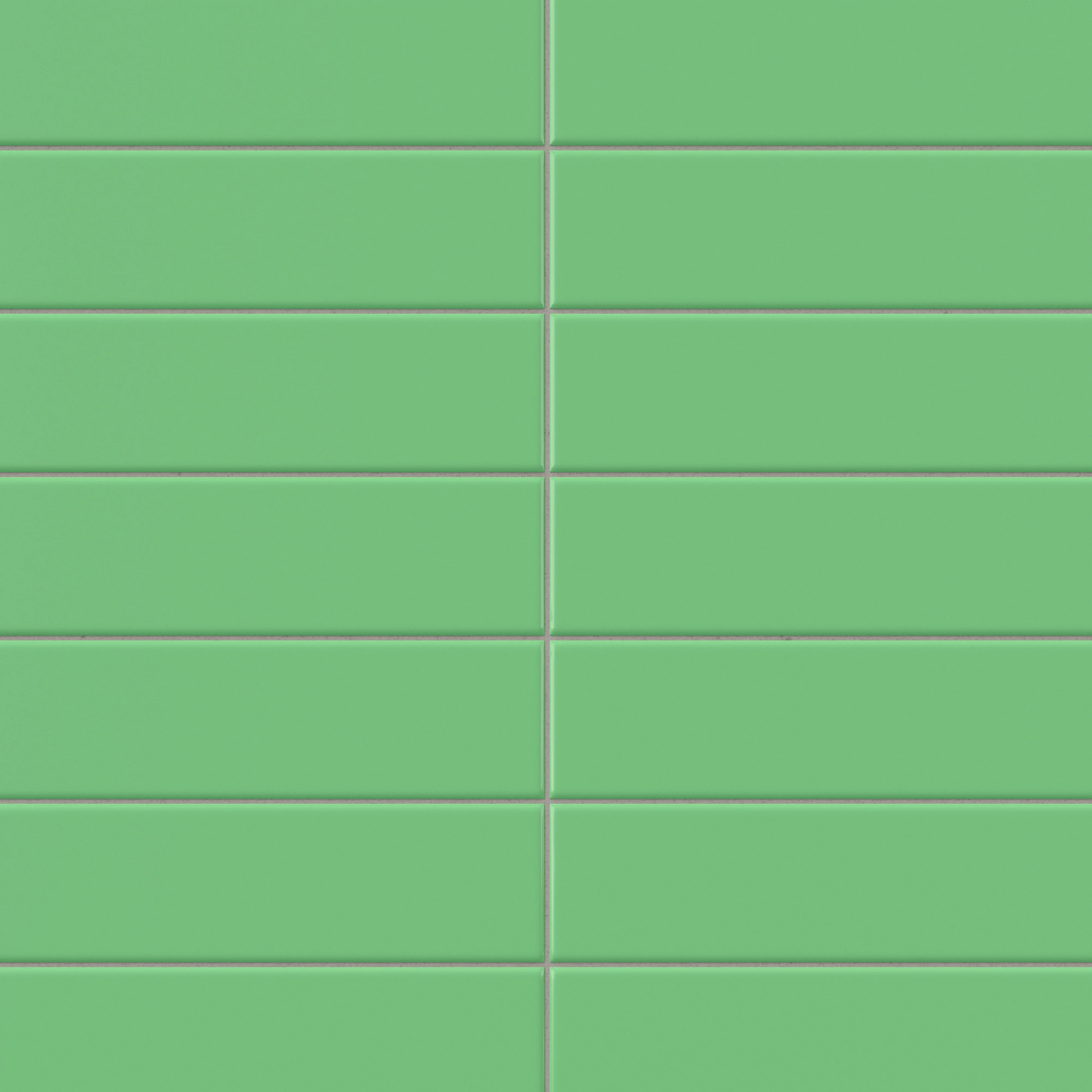 Polly 3x10 Glossy Ceramic Tile in Green - Image 6