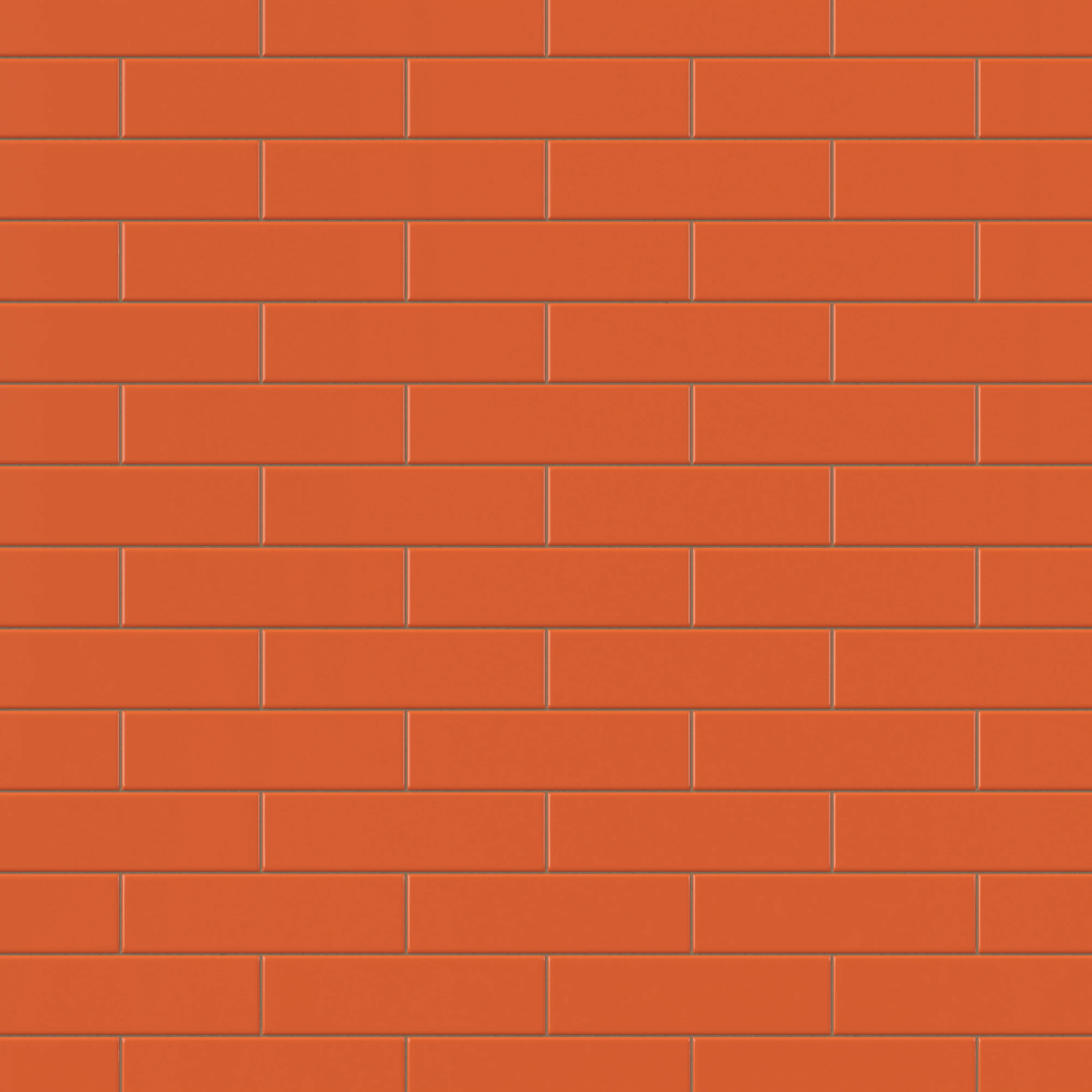 Polly 3x10 Glossy Ceramic Tile in Orange - Image 5
