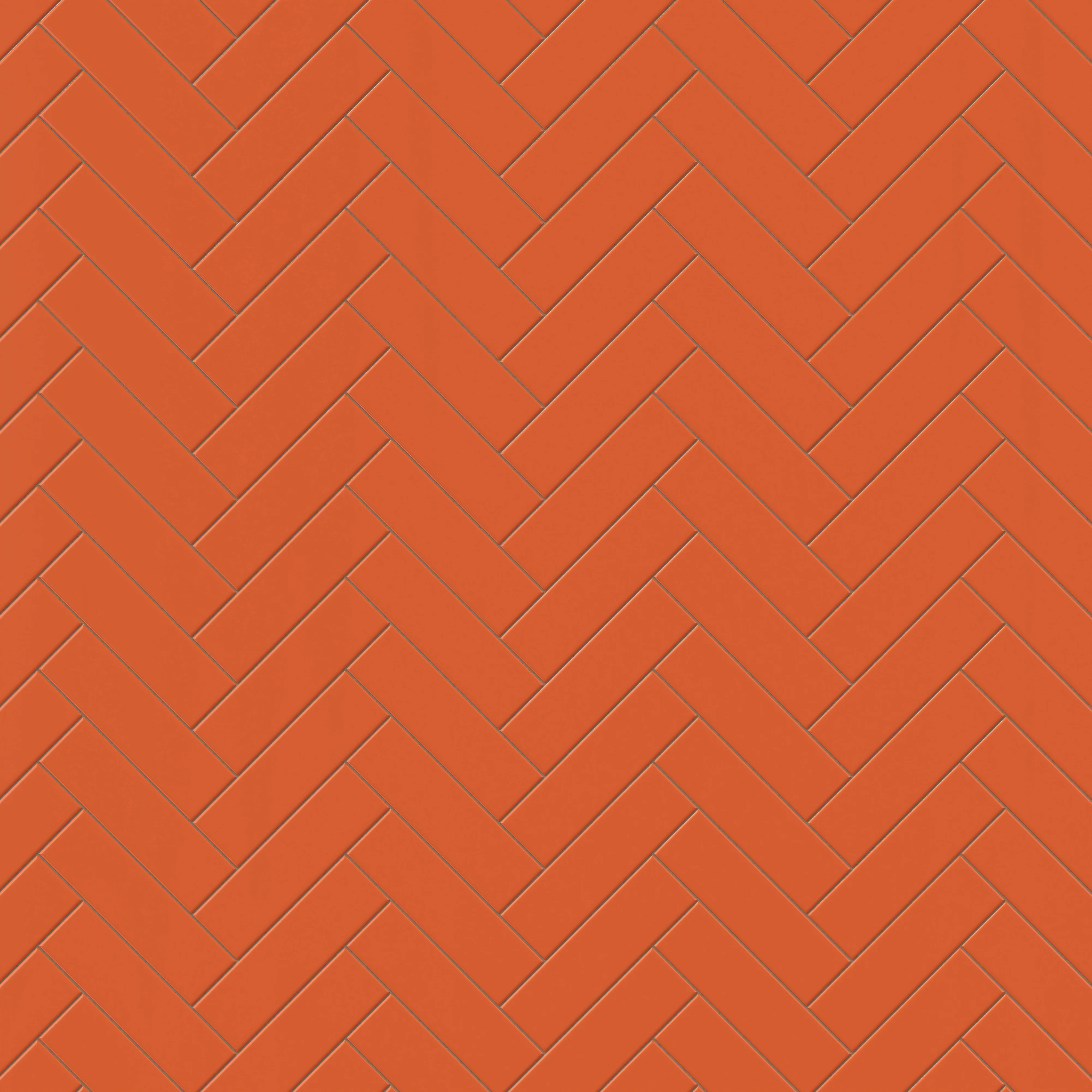 Polly 3x10 Glossy Ceramic Tile in Orange - Image 9
