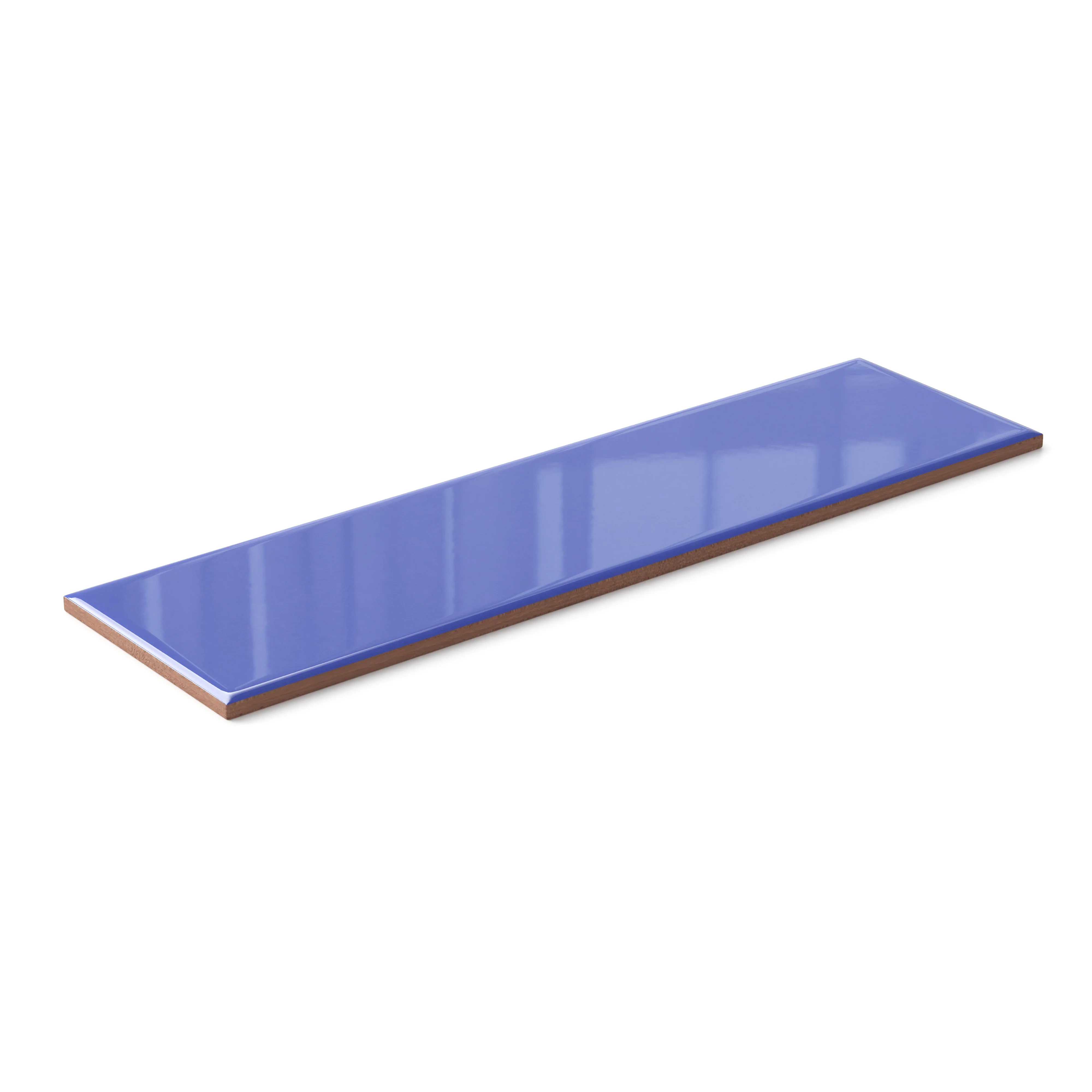 Polly 3x10 Glossy Ceramic Tile in Periwinkle - Image 3