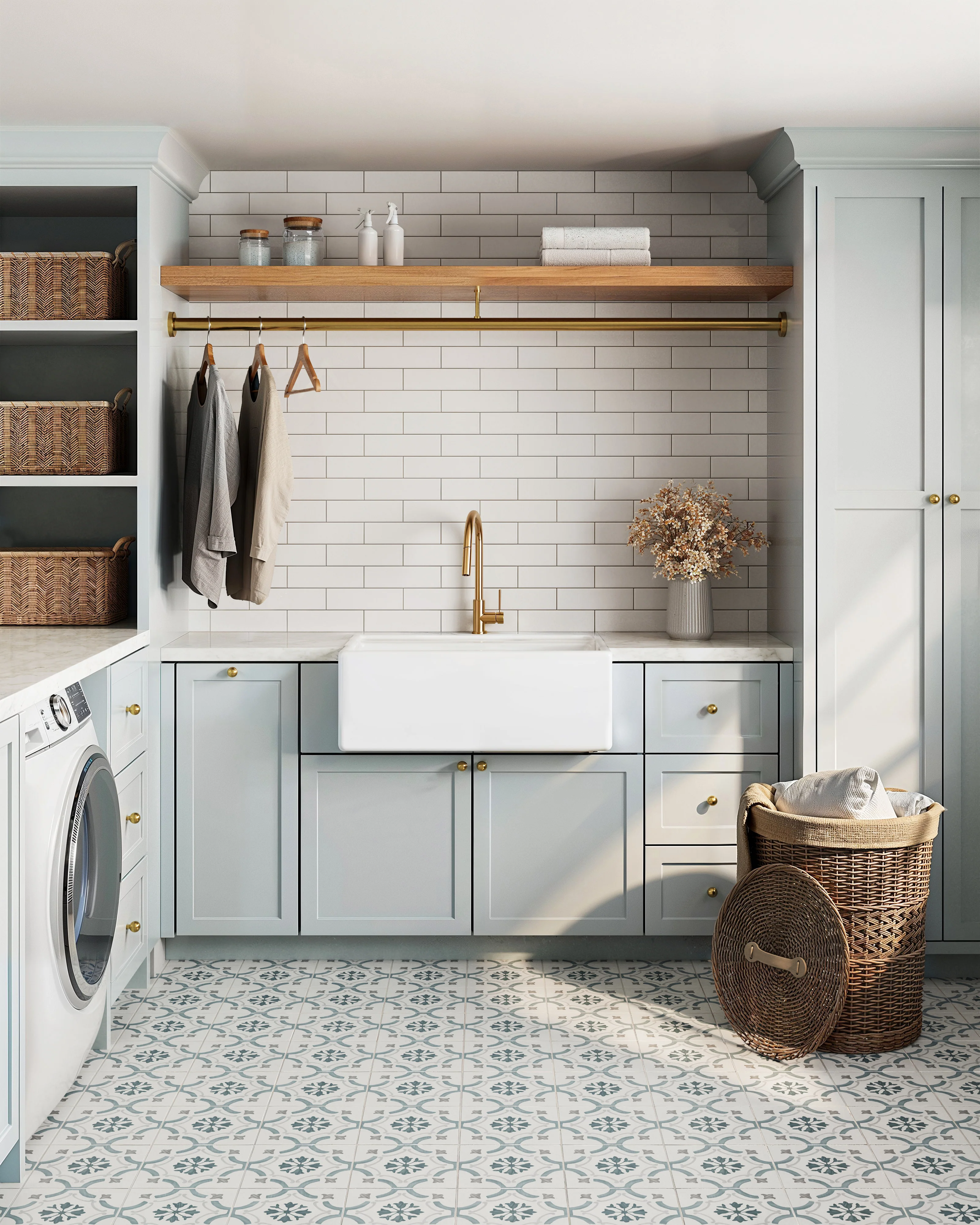 Polly 3x10 Glossy Ceramic Tile in White - Image 12