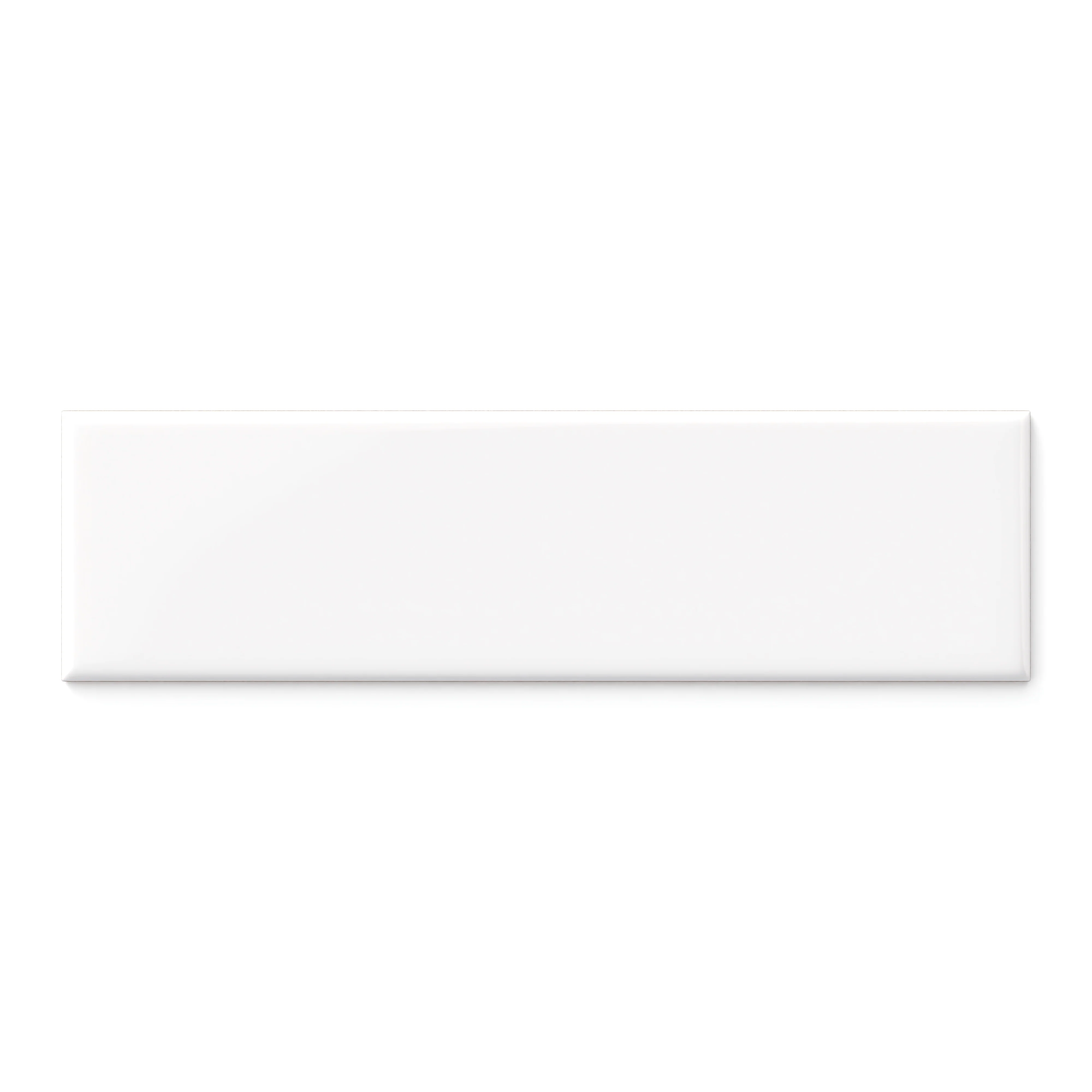 Polly 3x10 Glossy Ceramic Tile in White - Image 3