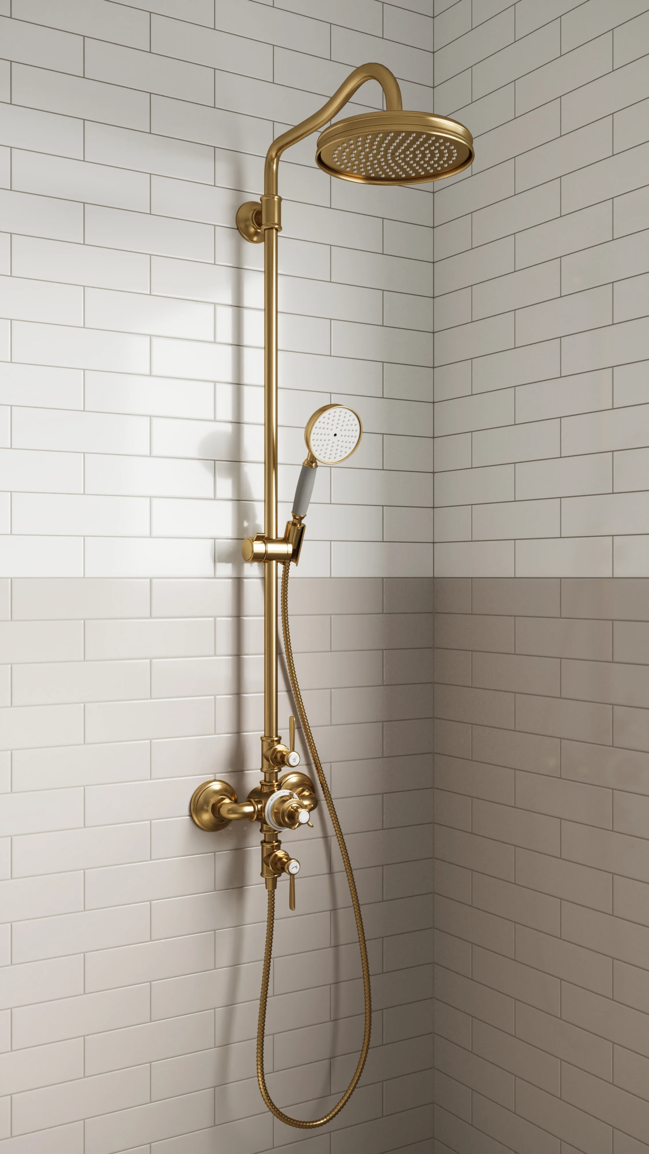 Polly 3x10 Satin Ceramic Tile in White - Image 12