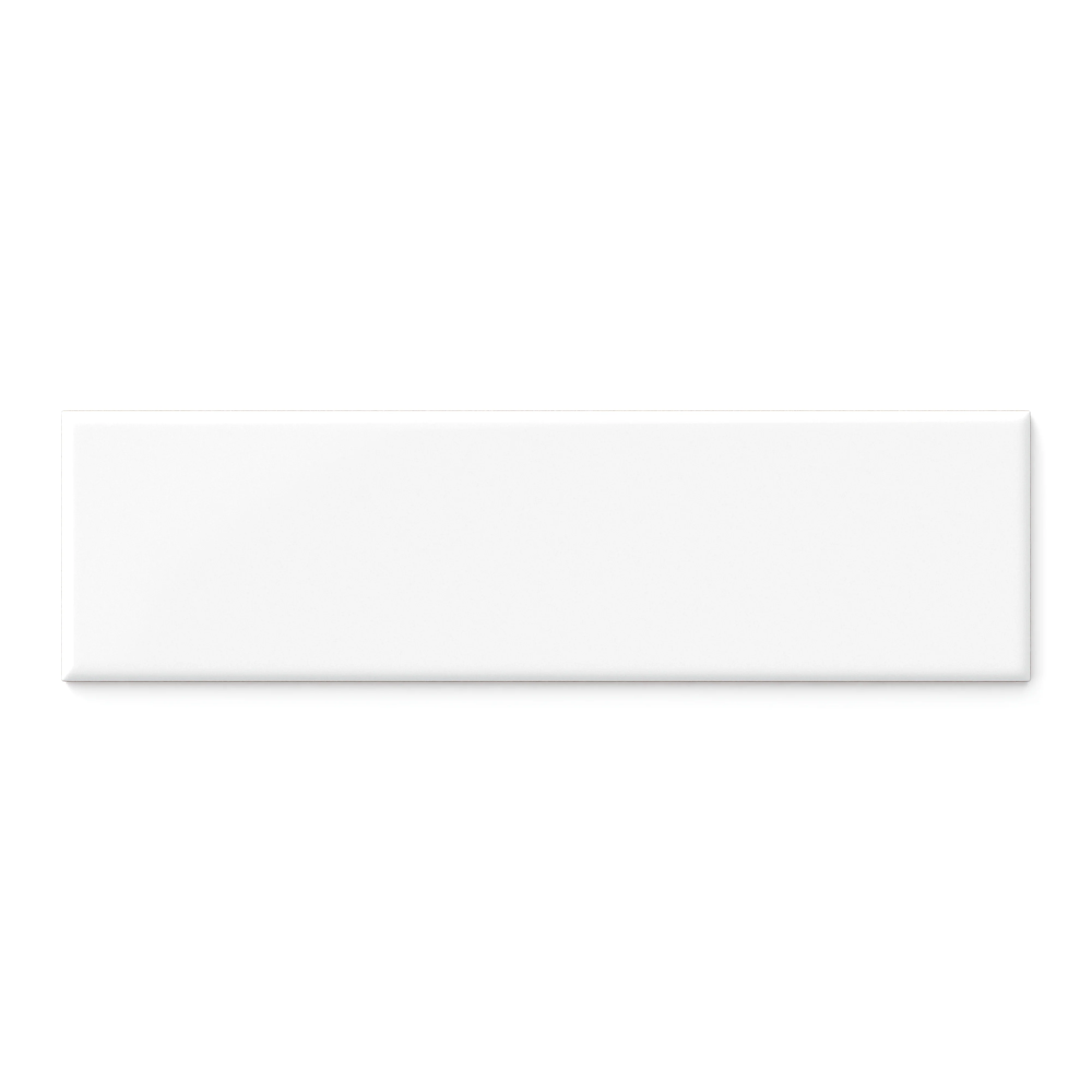 Polly 3x10 Satin Ceramic Tile in White - Image 3