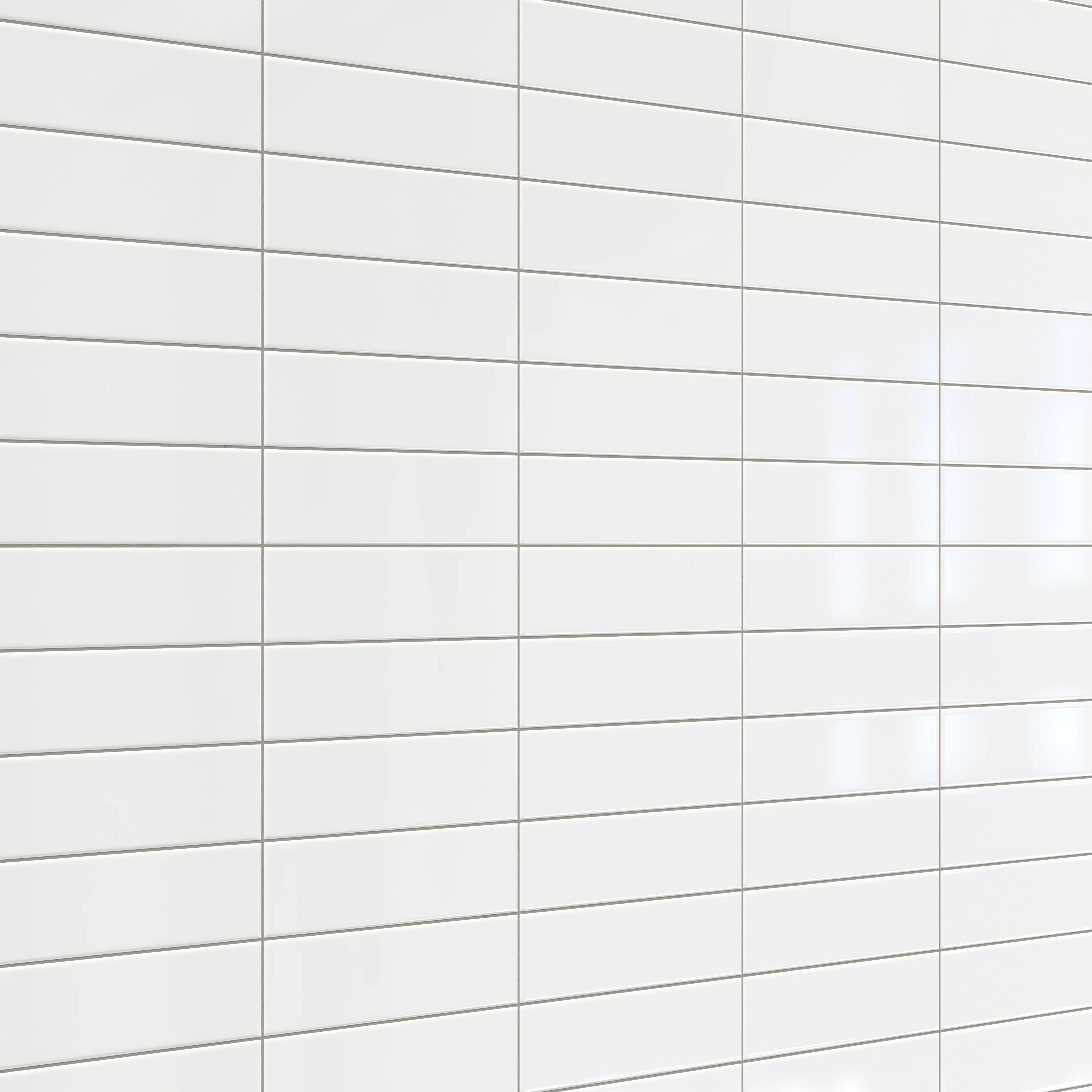Polly 3x10 Satin Ceramic Tile in White - Image 8