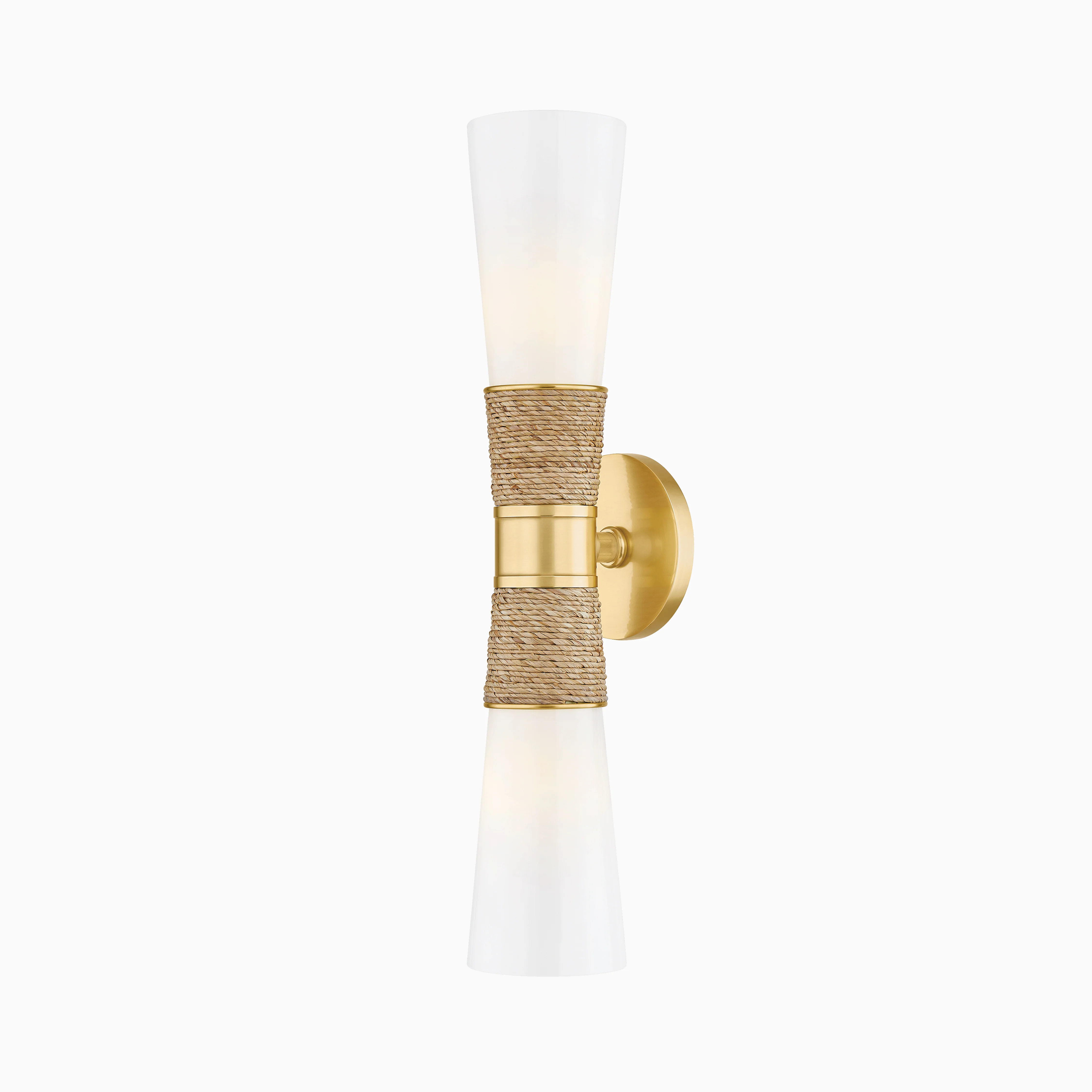 Posey Wall Sconce in Aged Brass - Image 3