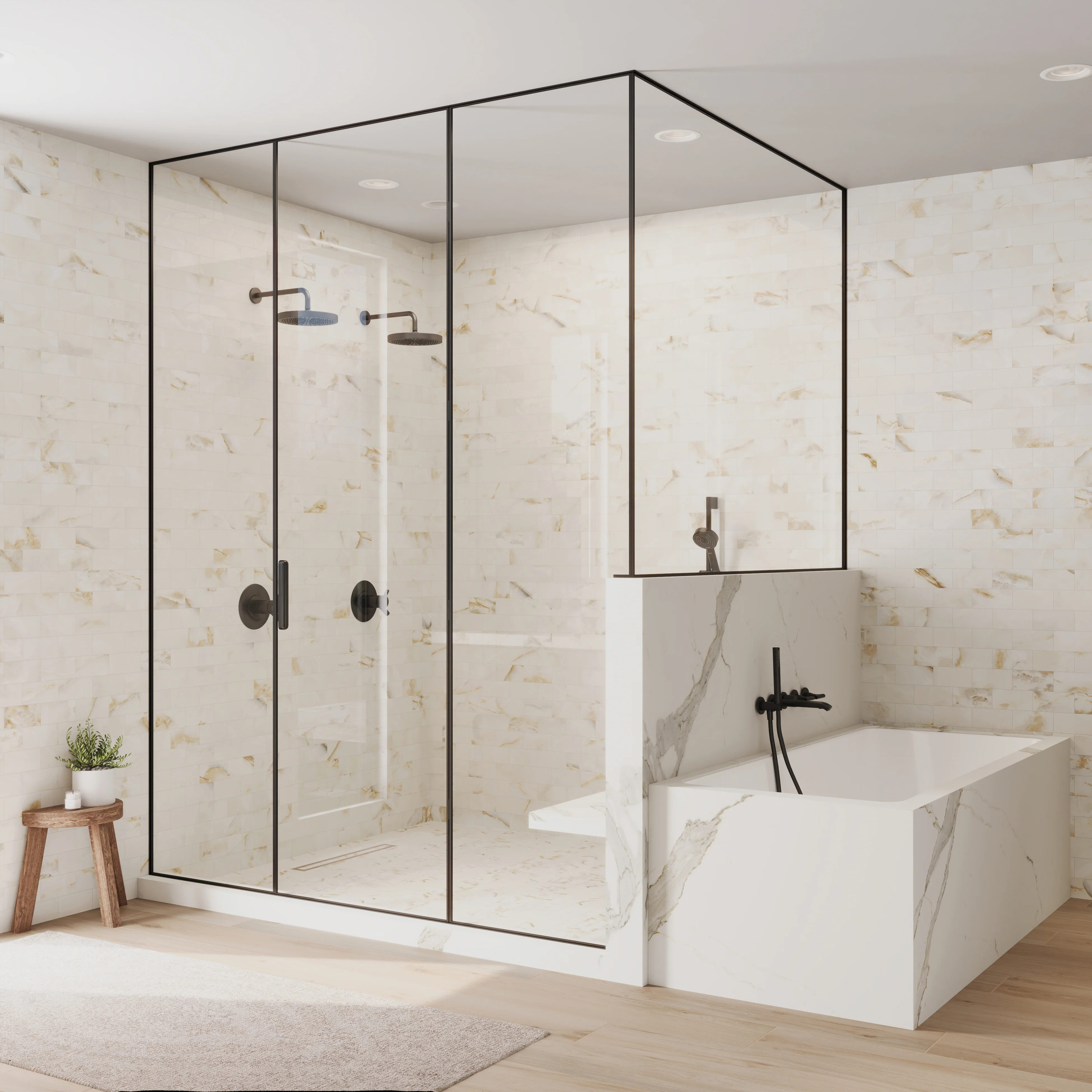 Preston 8x48 Matte Porcelain Tile in Birch - Image 9