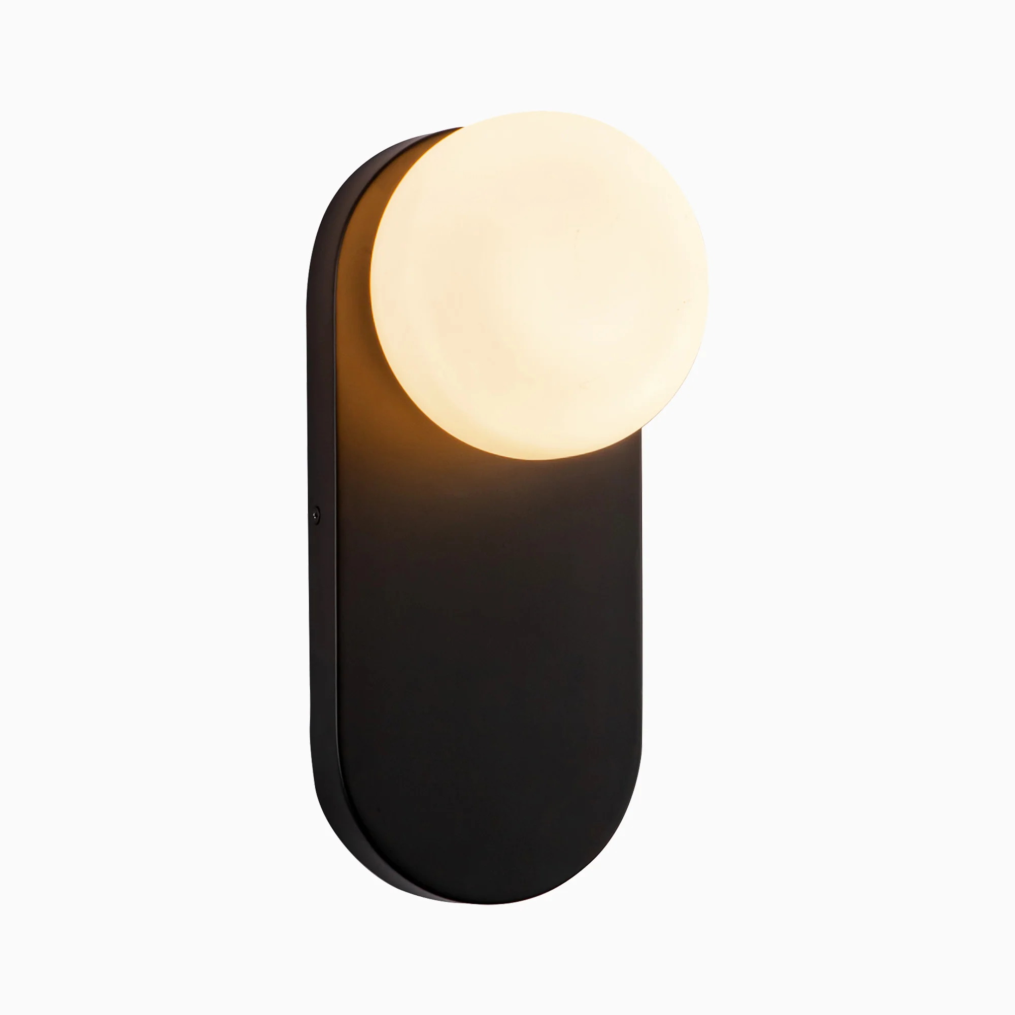 Primm 12" Socket Wall/Vanity Light in Matte Black - Image 3