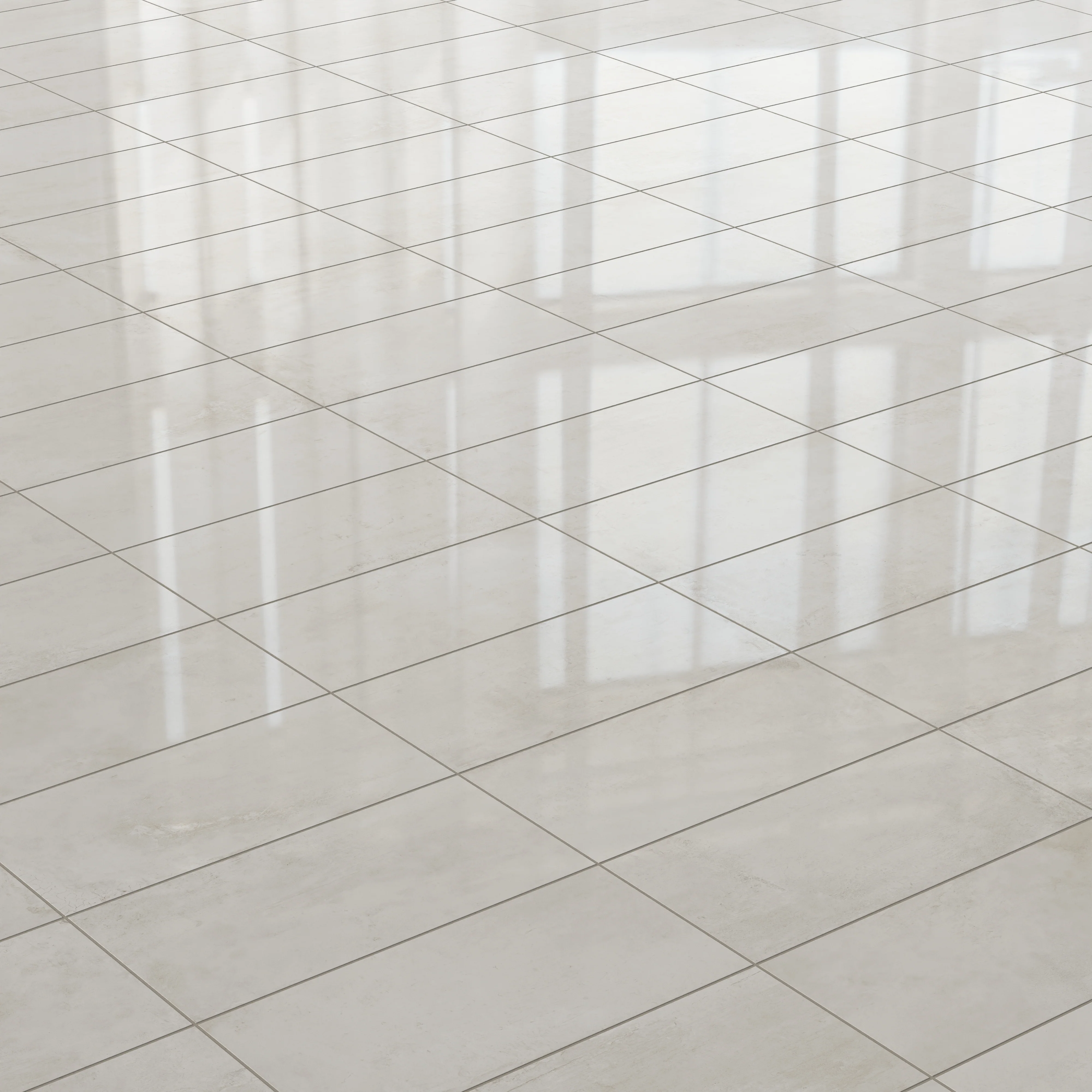Ramsey 12x24 Polished Porcelain Tile in Chalk - Image 4