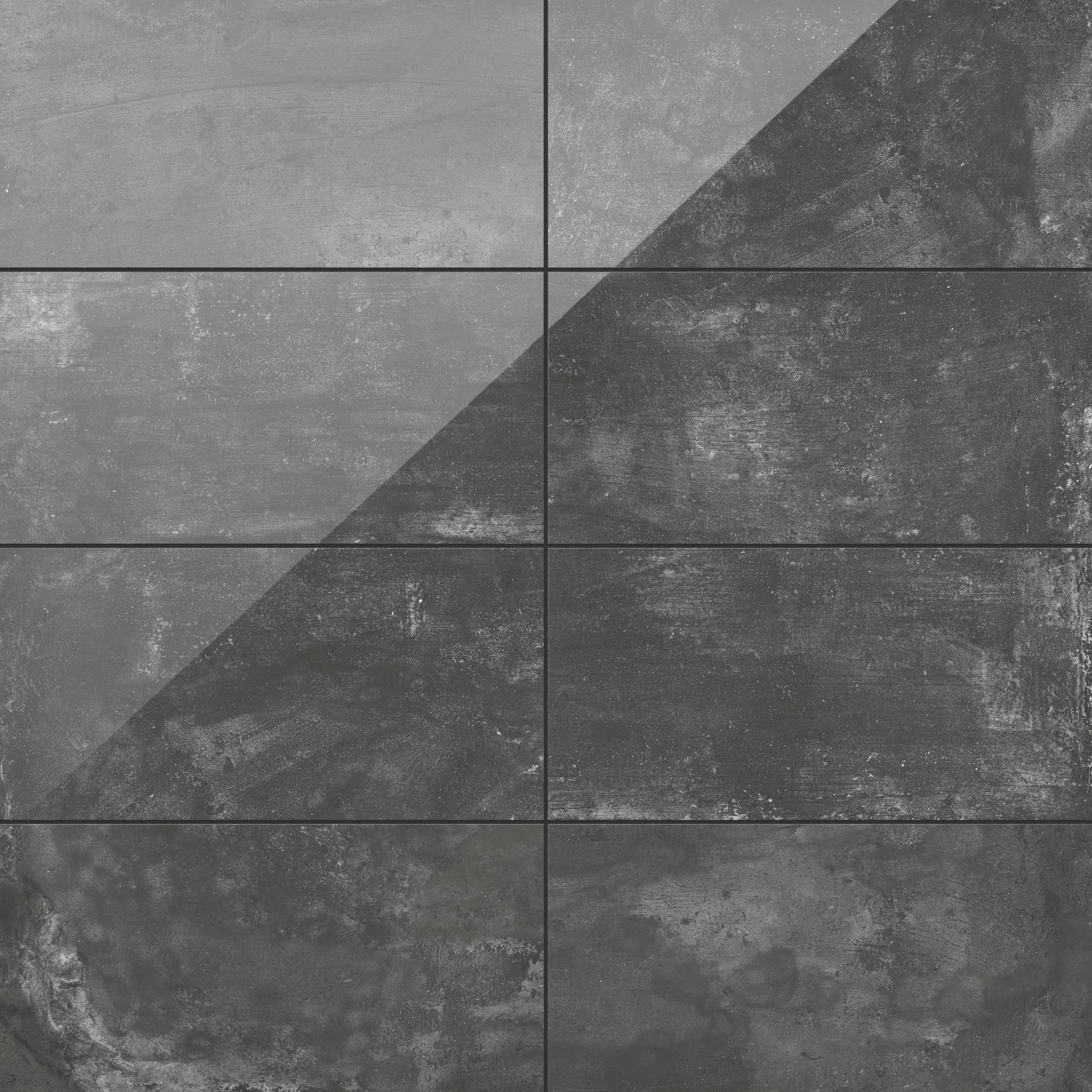 Ramsey 12x24 Polished Porcelain Tile in Coal