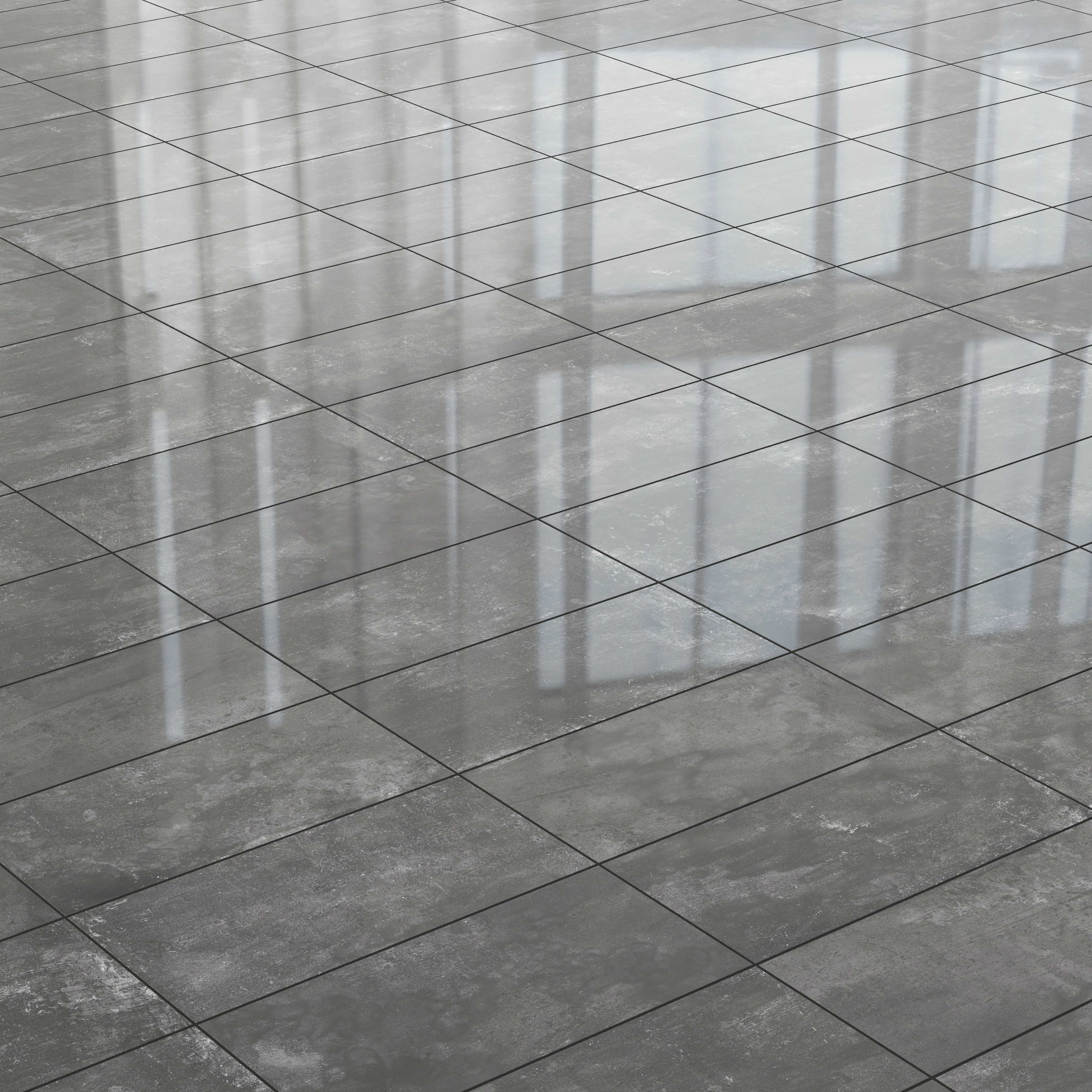 Ramsey 12x24 Polished Porcelain Tile in Coal - Image 4
