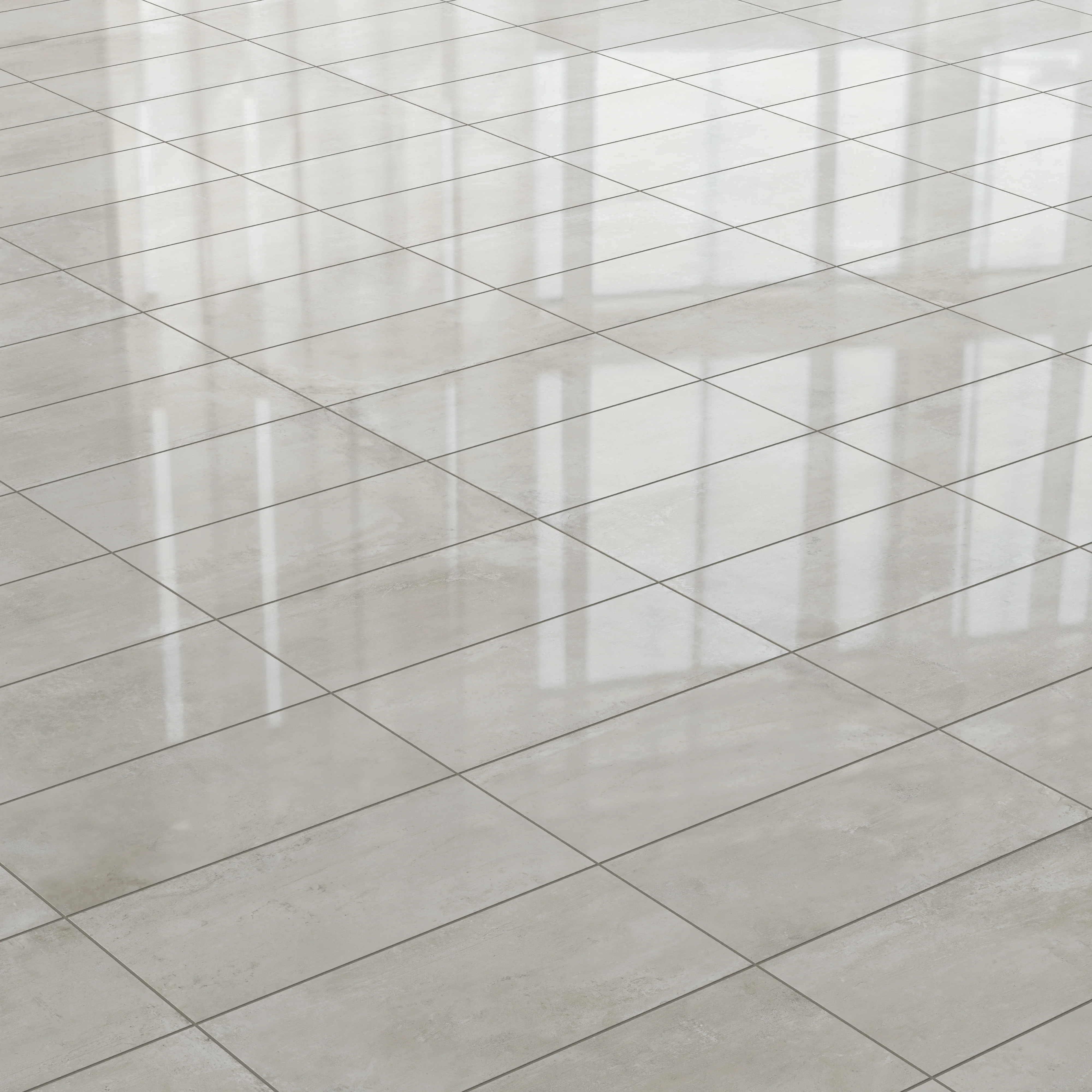Ramsey 12x24 Polished Porcelain Tile in Putty - Image 4