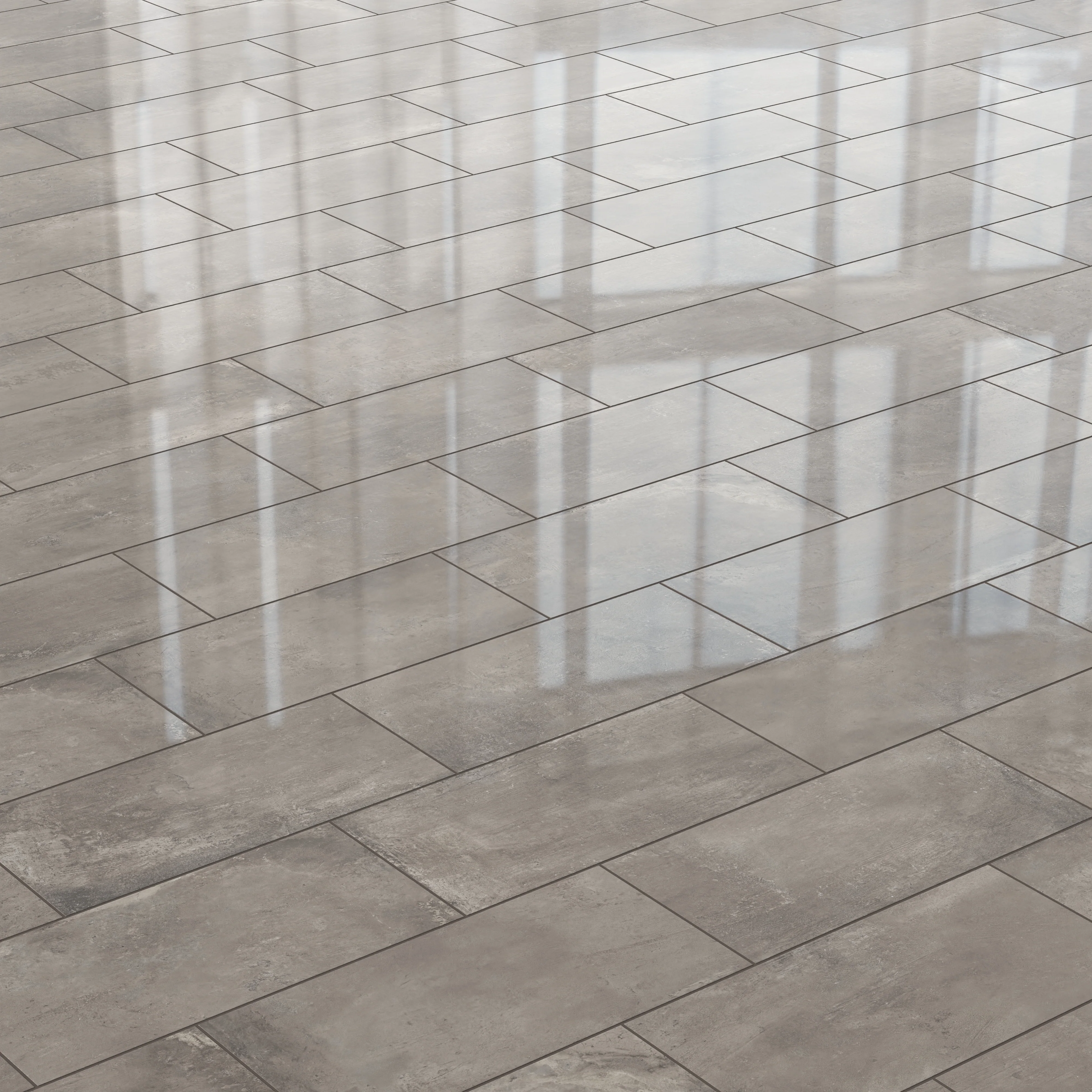 Ramsey 12x24 Polished Porcelain Tile in Smoke - Image 6