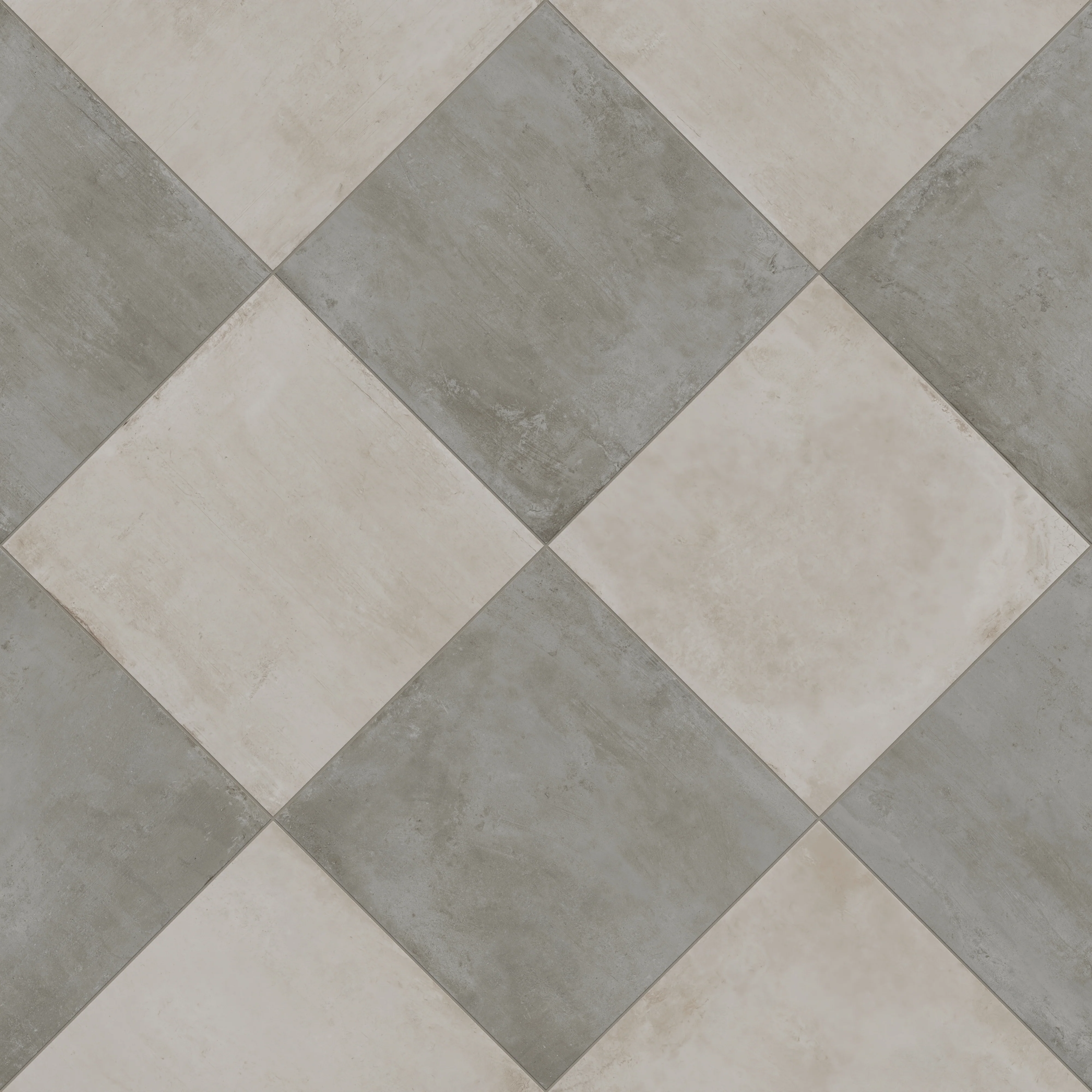 Ramsey 24x24 Checkerboard Grip 2cm Porcelain Paver Tile in Ash & Chalk - Image 8