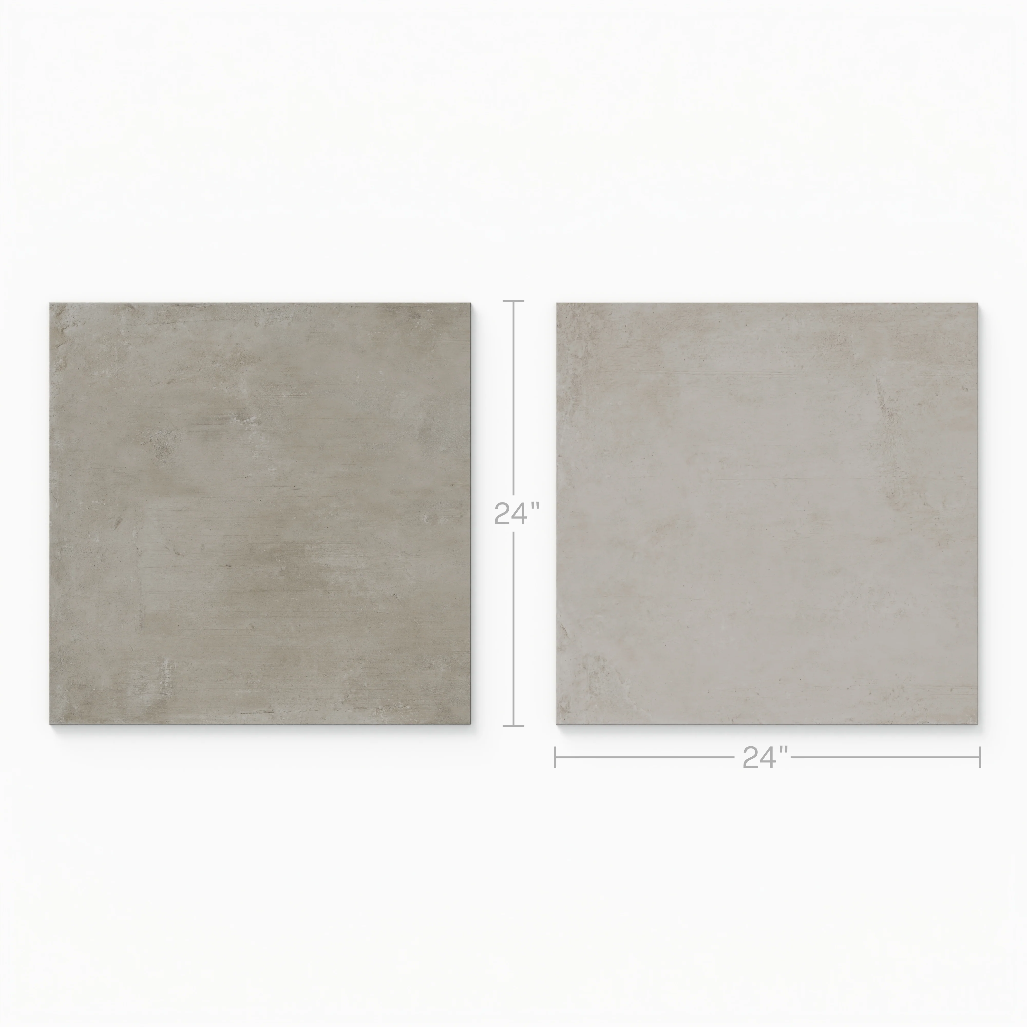 Ramsey 24x24 Checkerboard Grip 2cm Porcelain Paver Tile in Putty & Chalk - Image 4