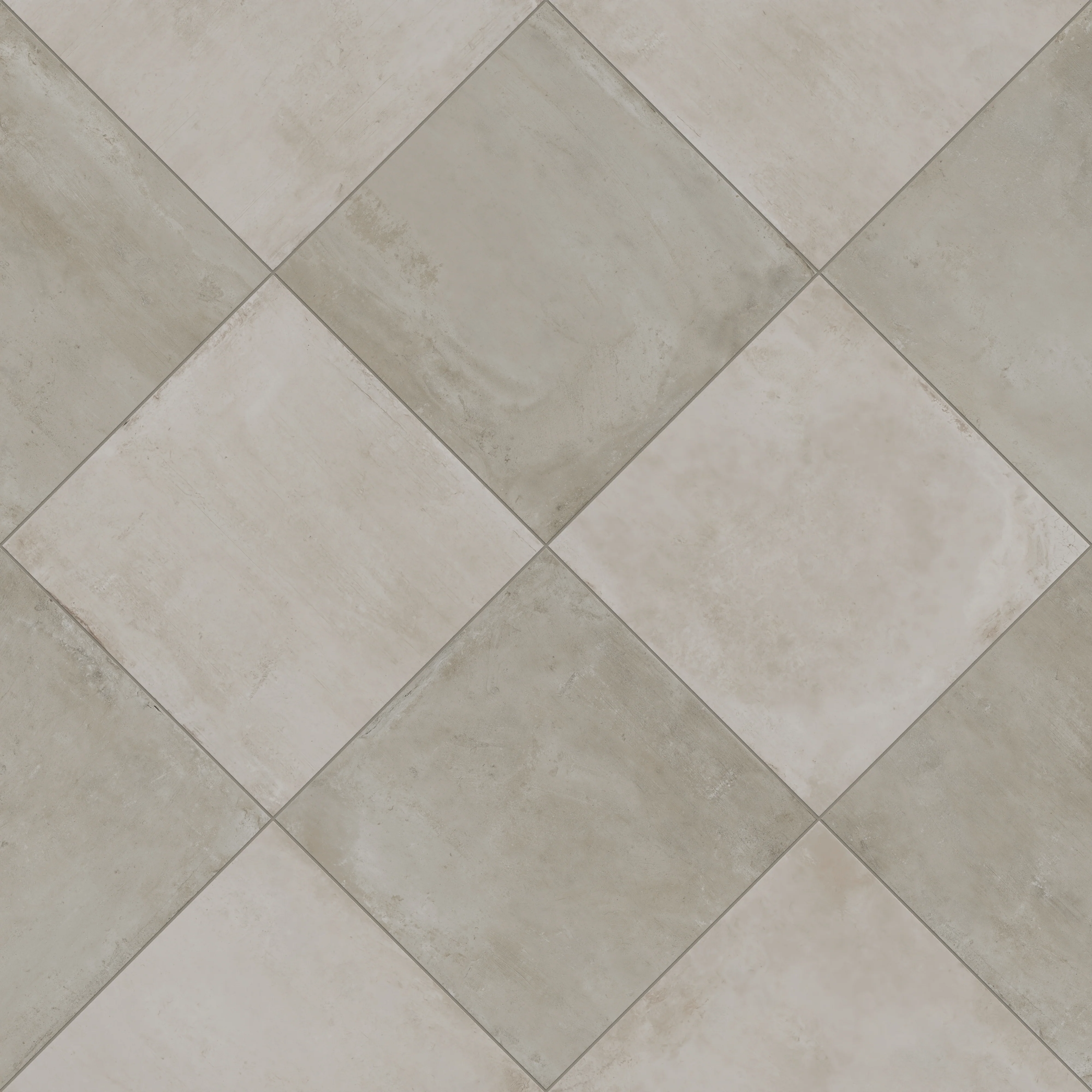 Ramsey 24x24 Checkerboard Grip 2cm Porcelain Paver Tile in Putty & Chalk - Image 8