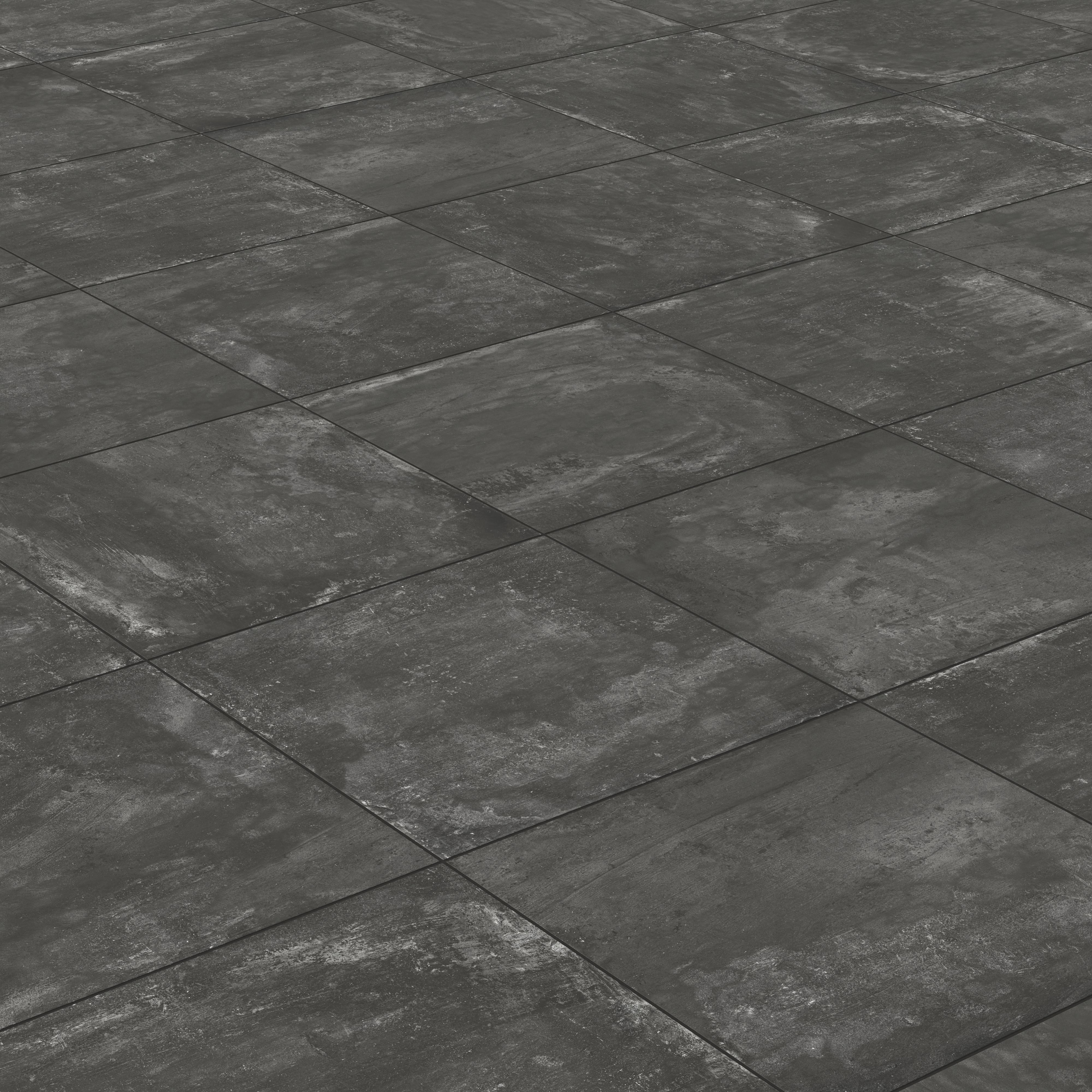 Ramsey 24x24 Matte Porcelain Tile in Coal - Image 4
