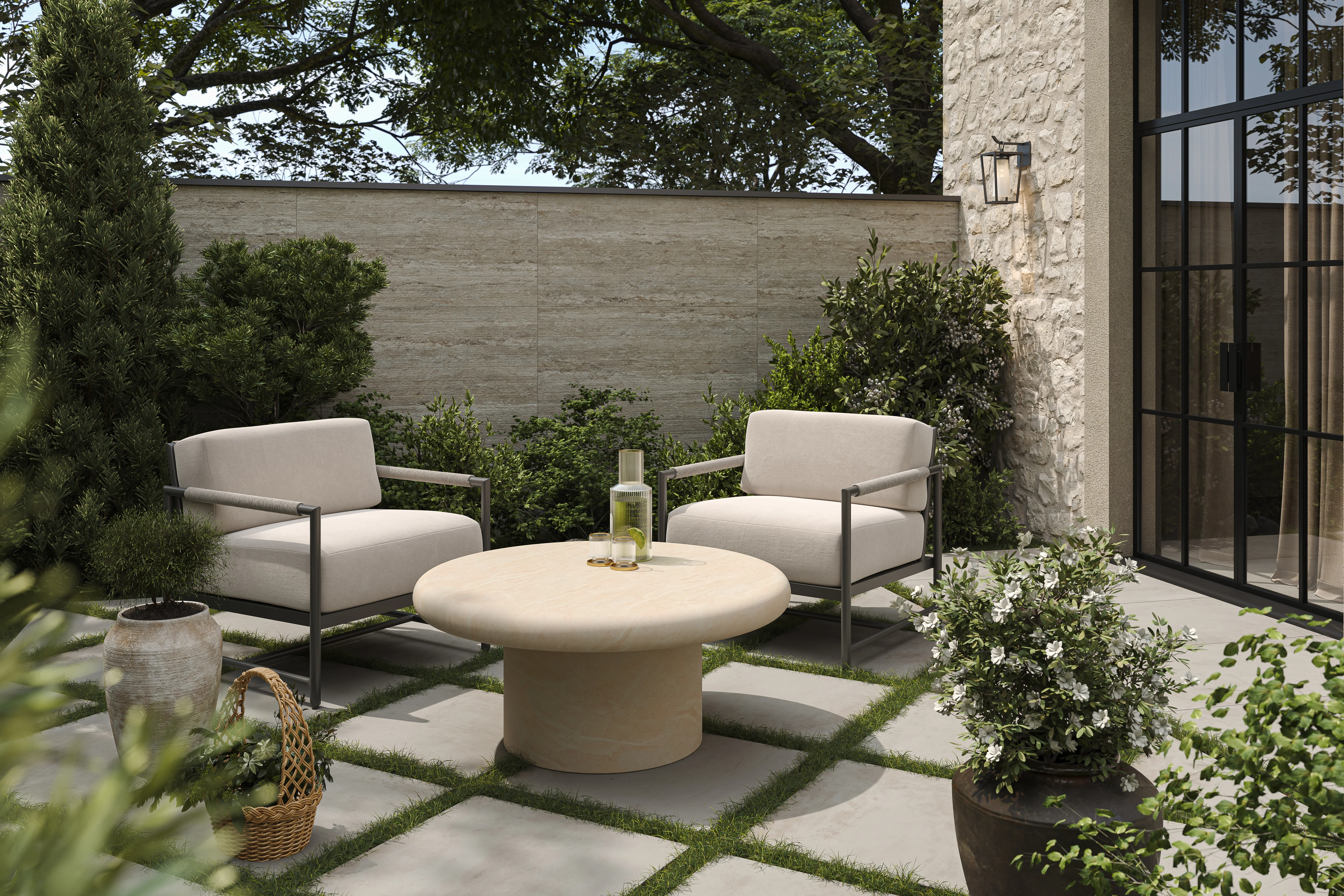 Ramsey 24x48 Grip Porcelain 2cm Paver Tile in Chalk - Image 13