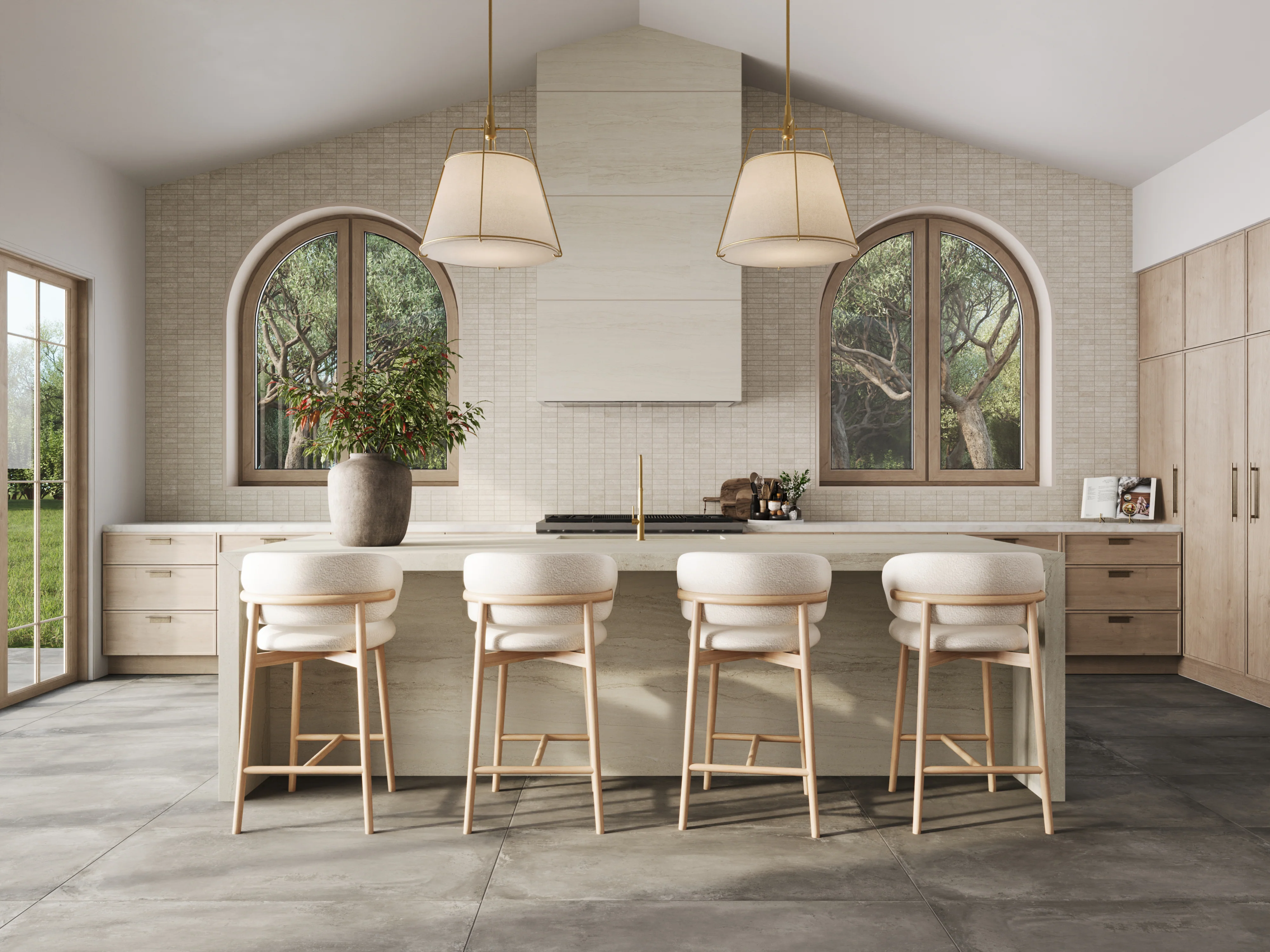 Ramsey 24x48 Matte Porcelain Tile in Smoke - Image 13