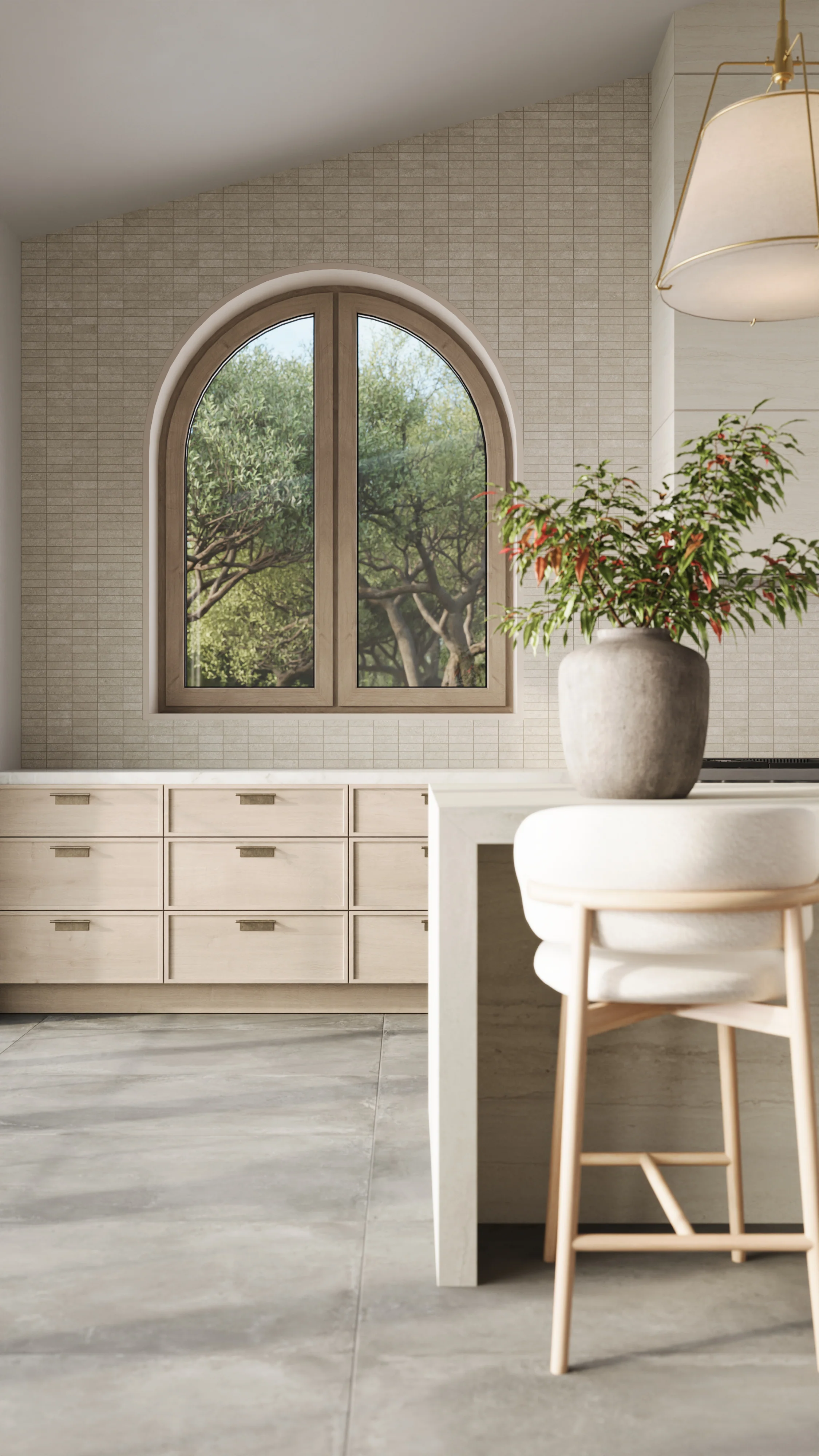 Ramsey 24x48 Matte Porcelain Tile in Smoke - Image 2