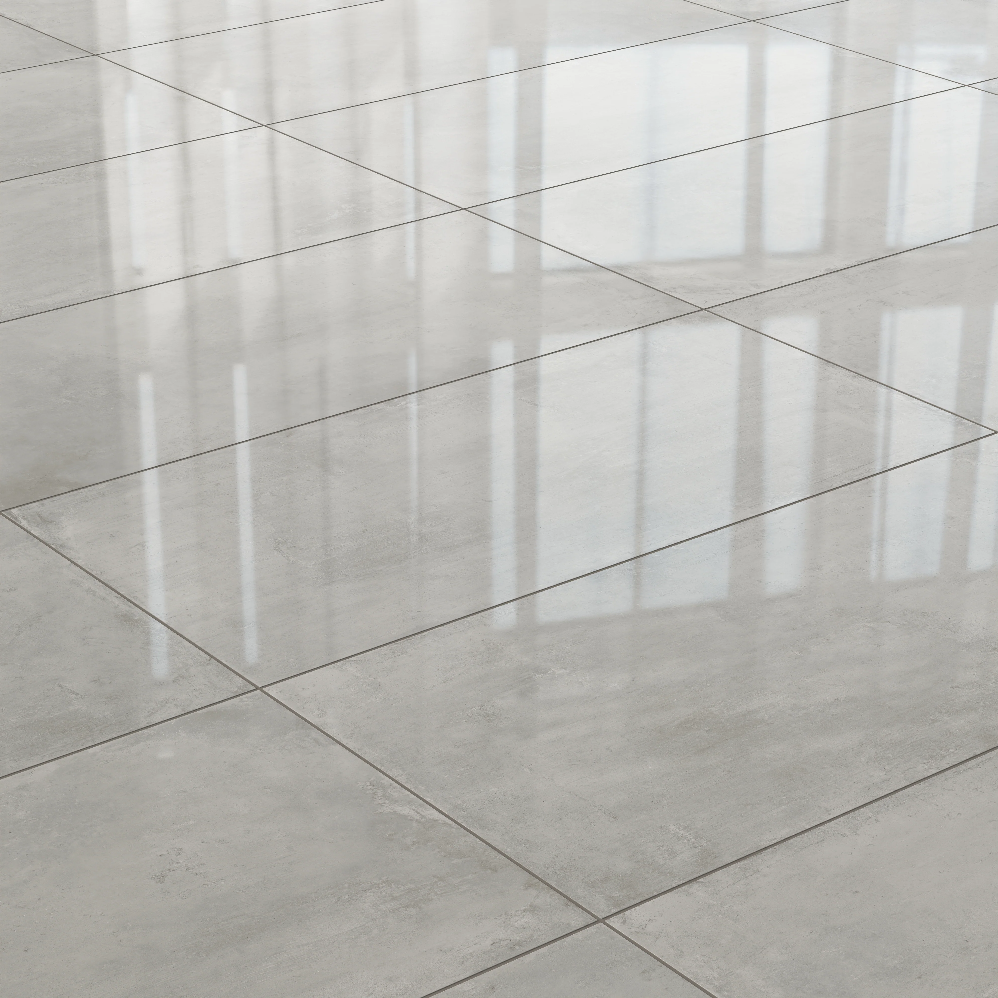 Ramsey 24x48 Polished Porcelain Tile in Ash - Image 4