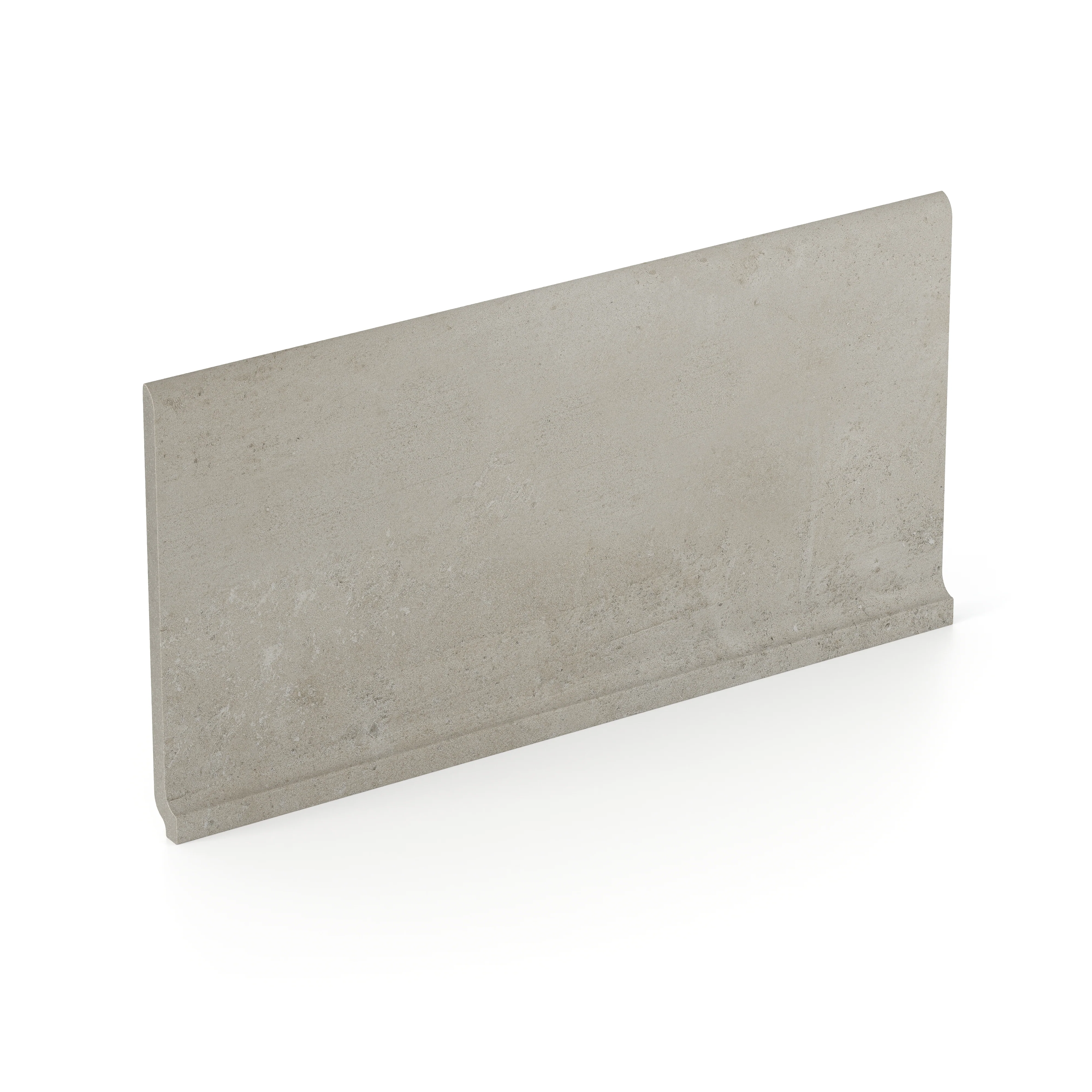 Ramsey 6x12 Matte Porcelain Cove Base Tile in Putty - Image 2