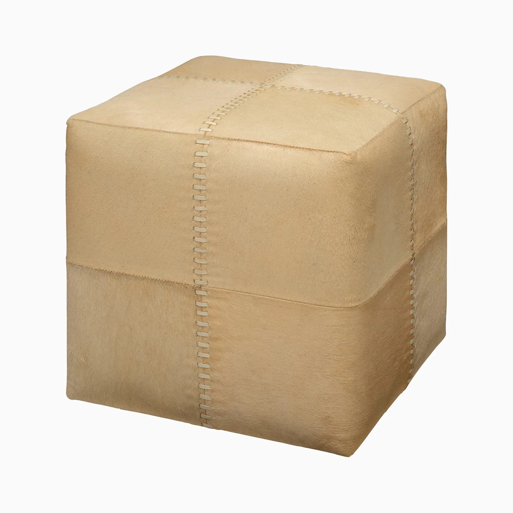 Ravien Small Ottoman in Tan