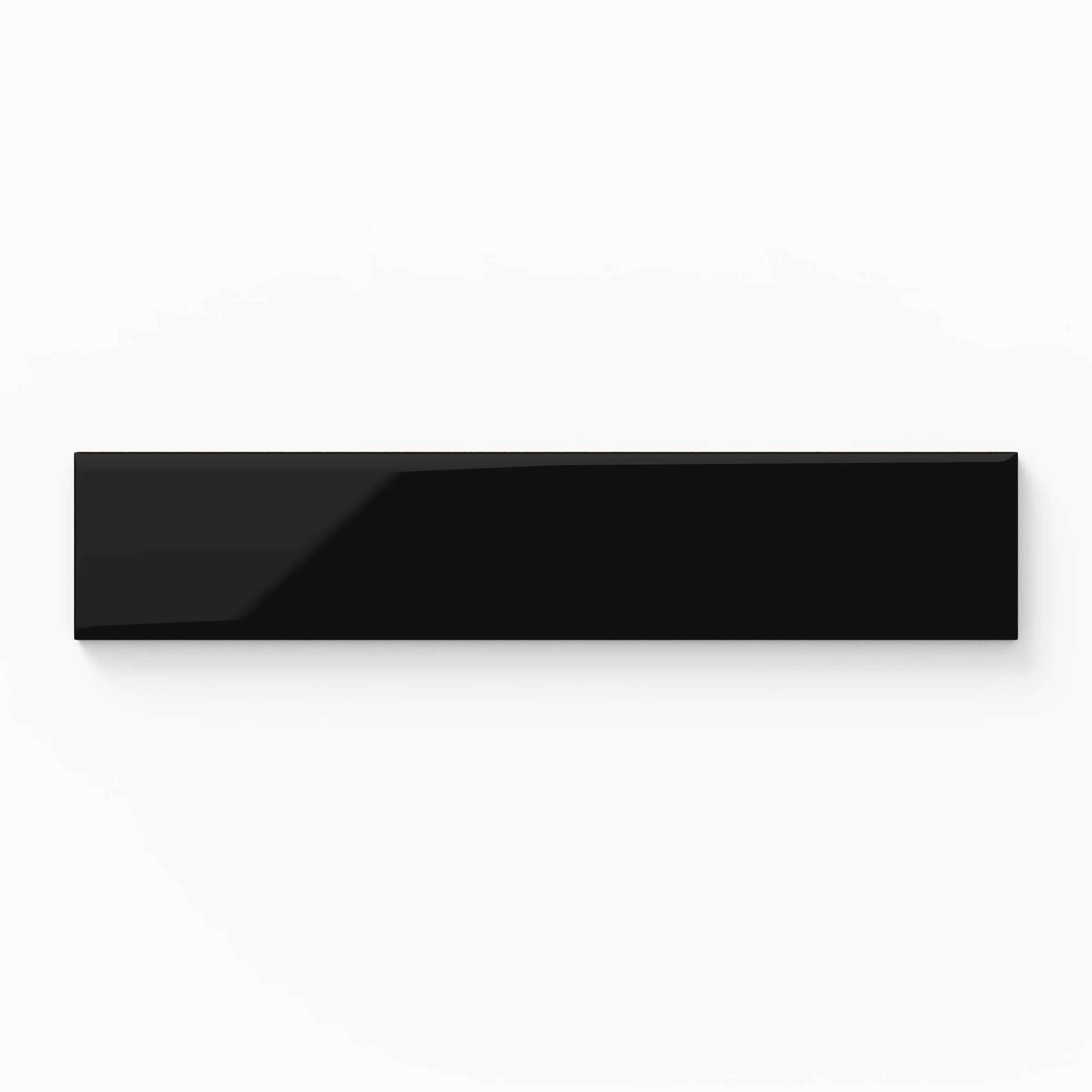 Reagan 2x10 Glossy Ceramic Tile in Midnight - Image 2