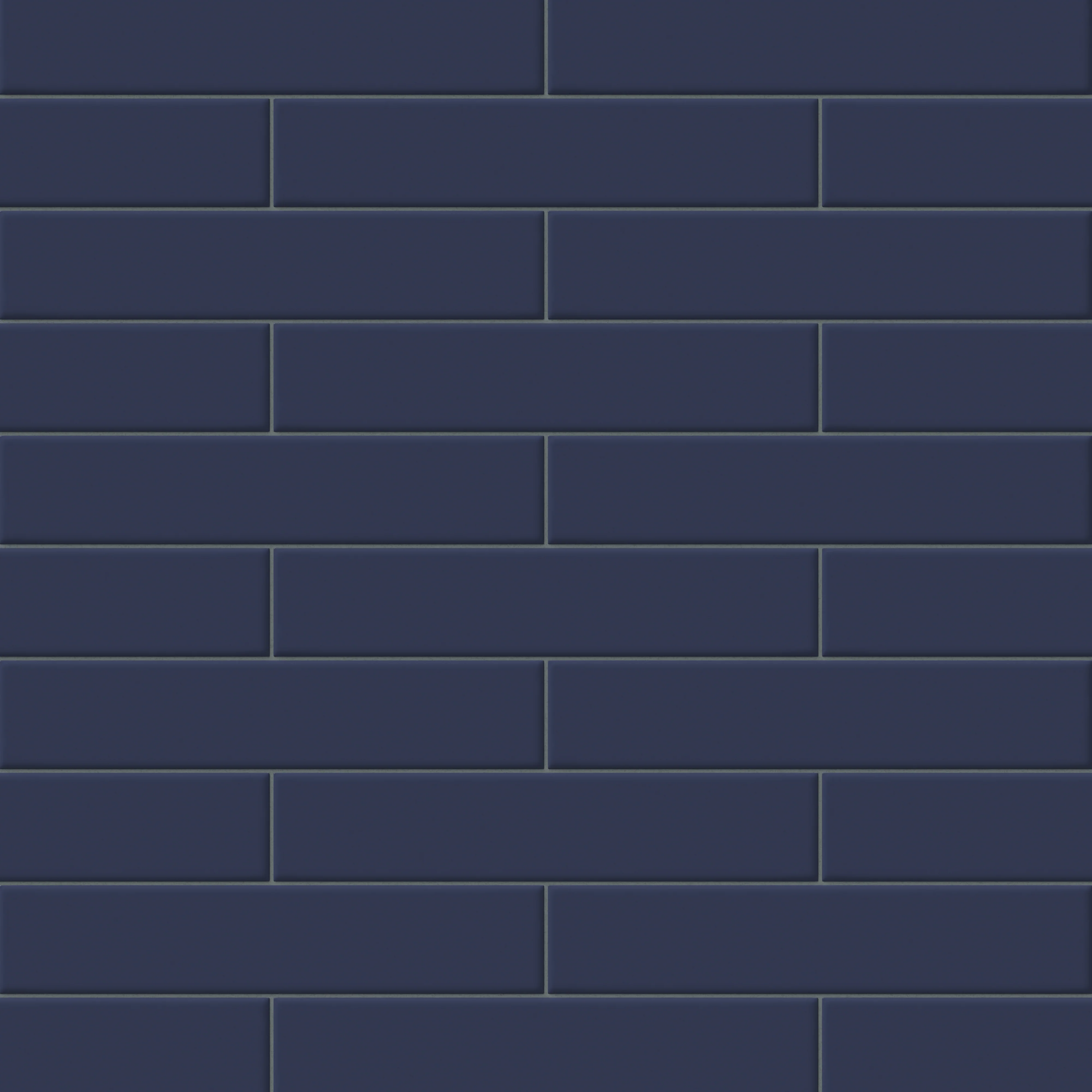 Reagan 2x10 Glossy Ceramic Tile in Navy - Image 6
