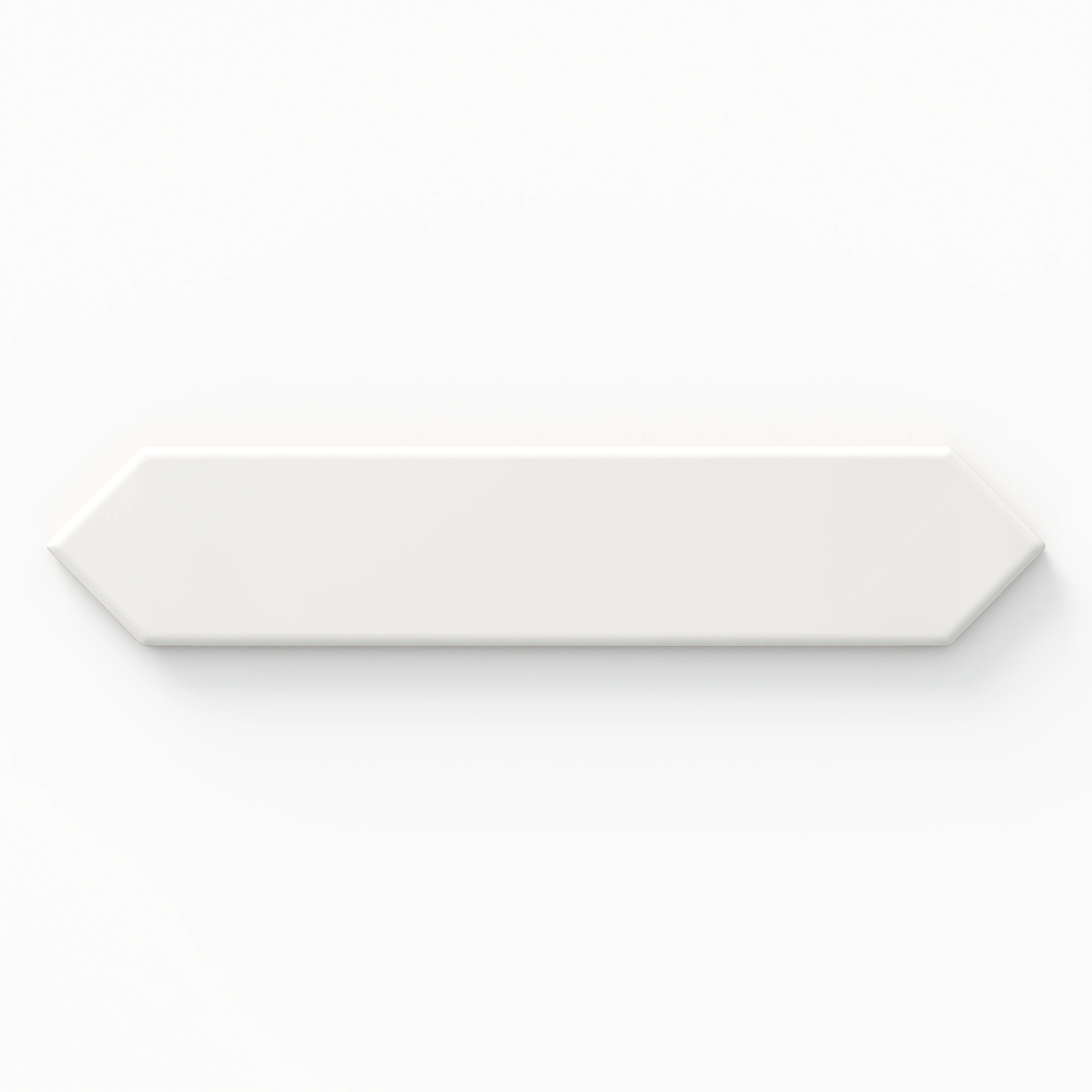 Reagan 2x10 Matte Picket in Blanco Sample