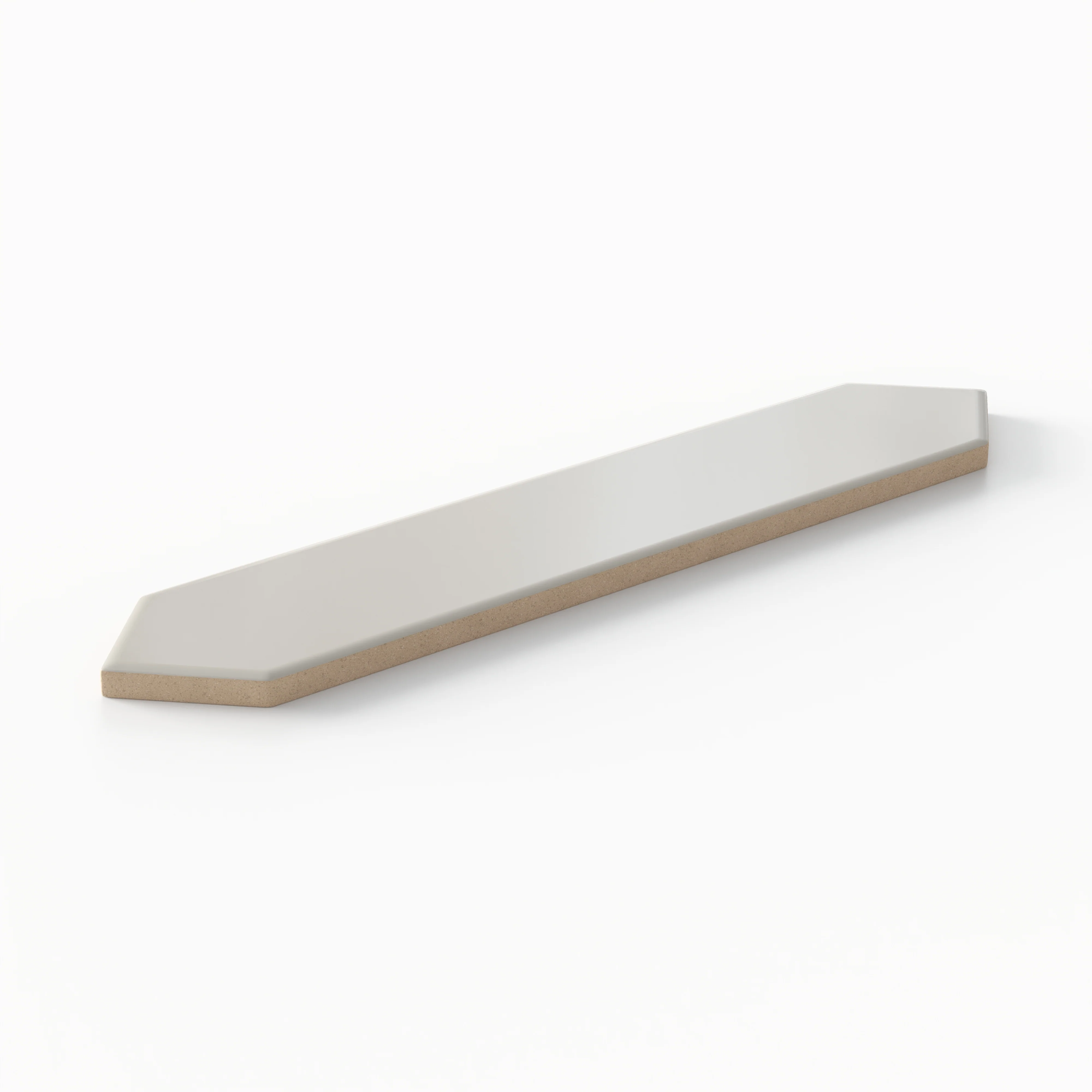 Reagan 2x10 Matte Ceramic Picket Tile in Gris - Image 3
