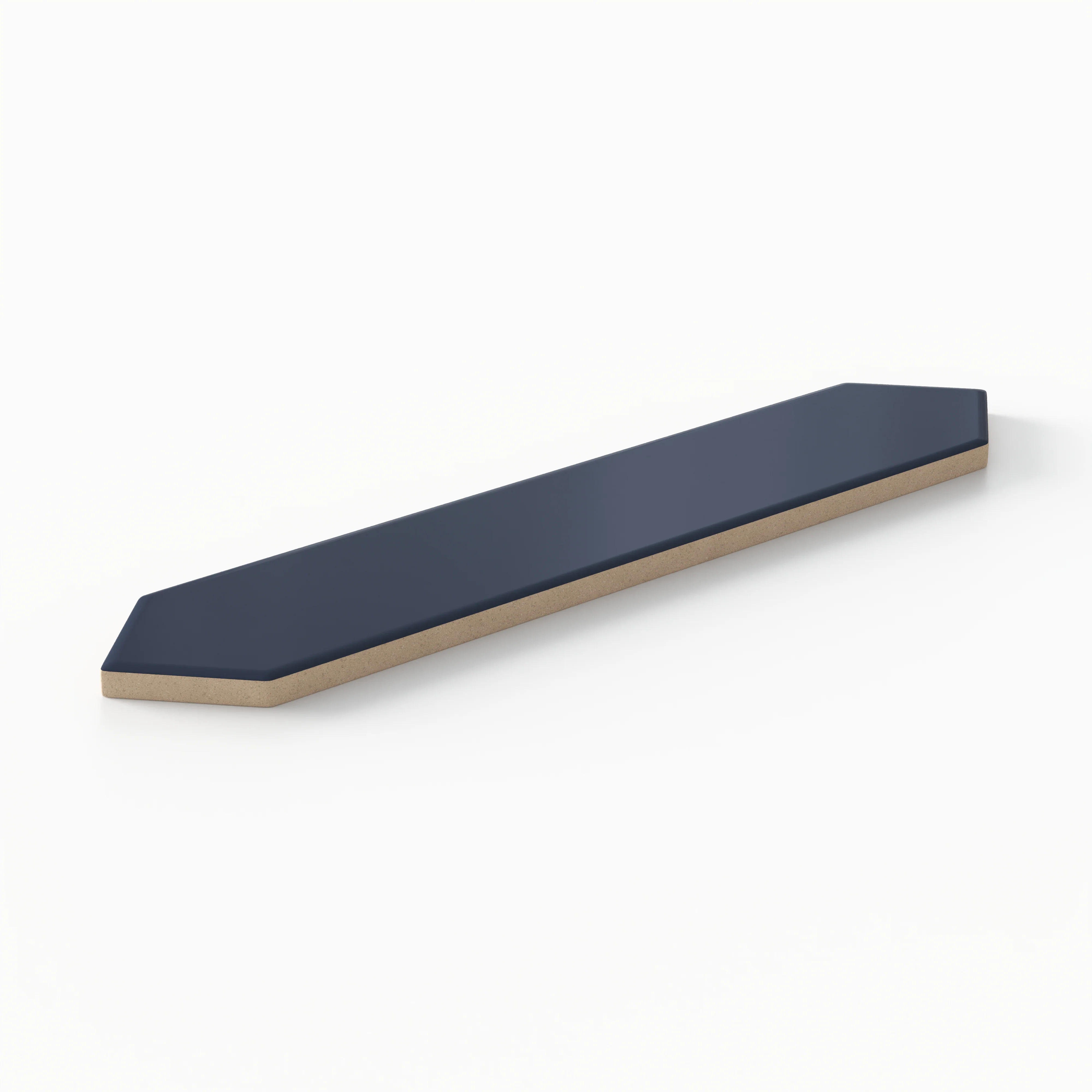 Reagan 2x10 Matte Ceramic Picket Tile in Navy - Image 3