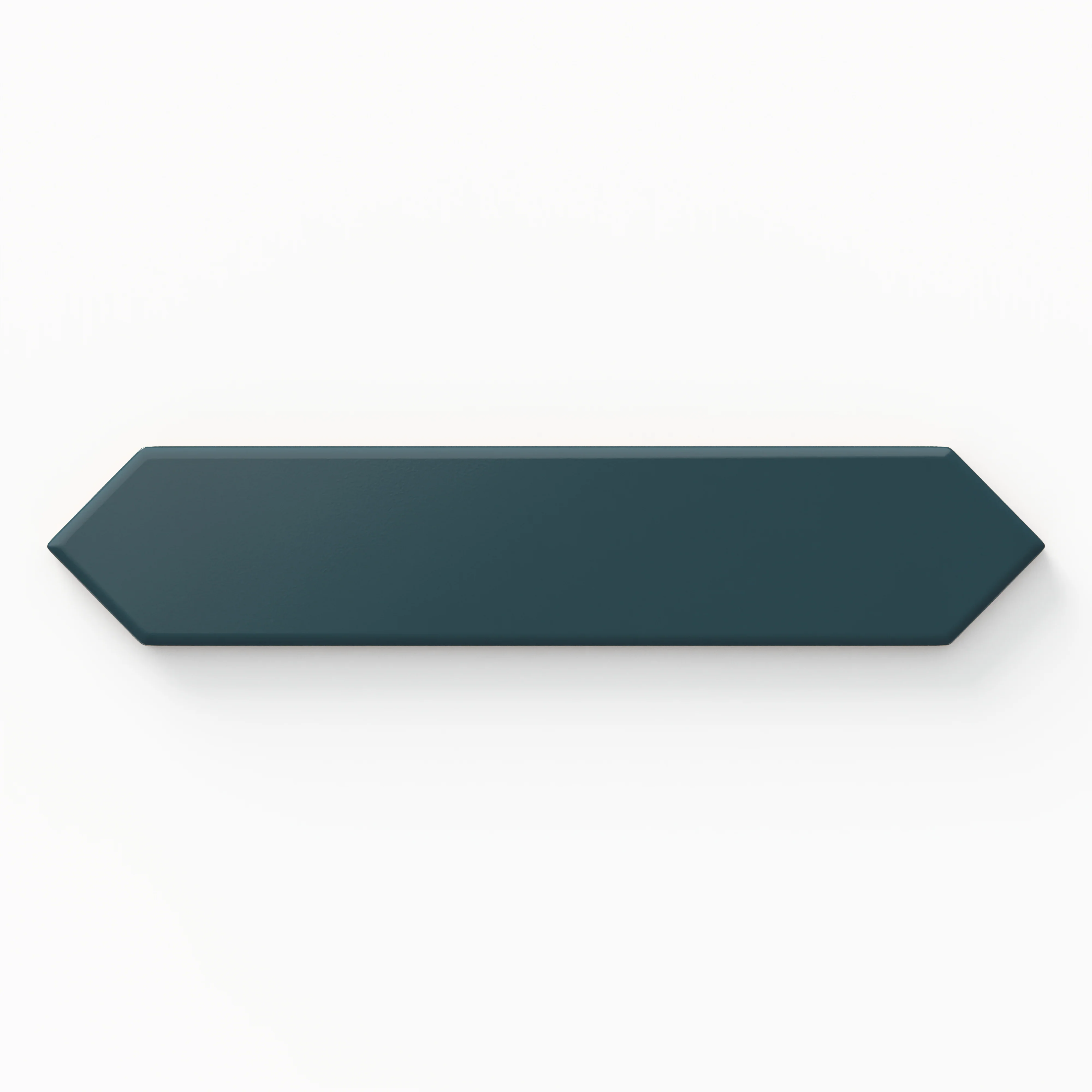 Reagan 2x10 Matte Ceramic Picket Tile in Teal - Image 3