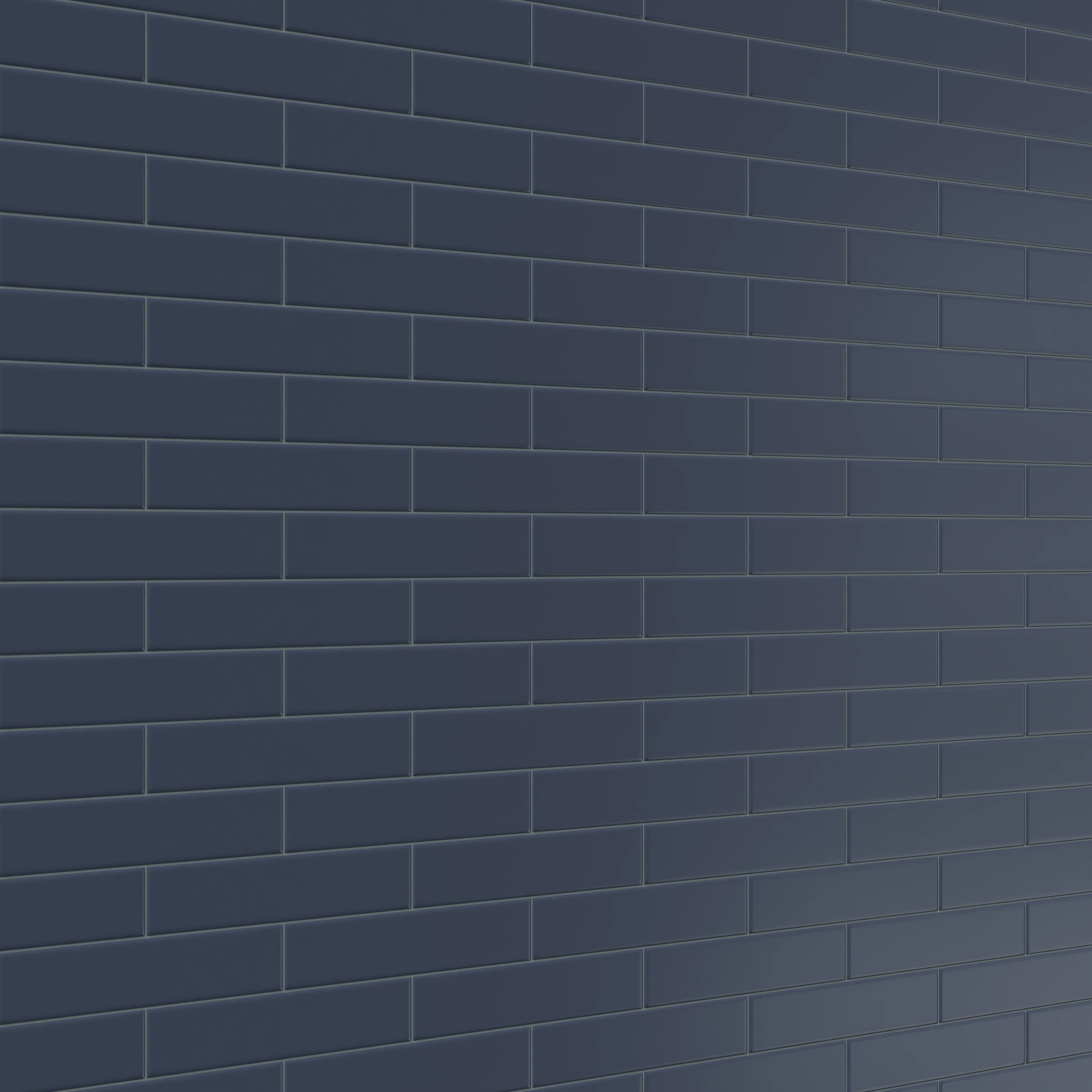 Reagan 2x10 Matte Ceramic Tile in Navy - Image 7