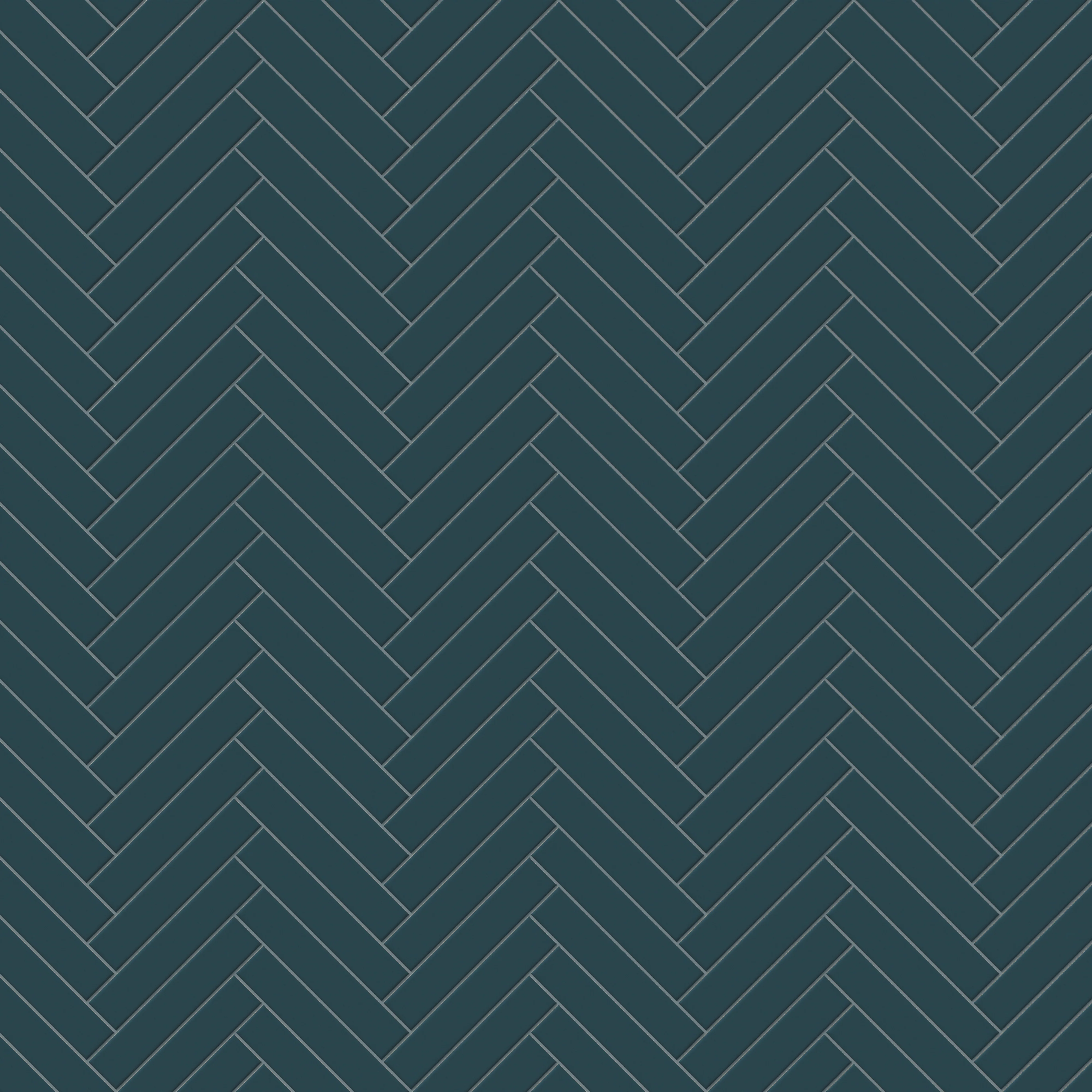 Reagan 2x10 Matte Ceramic Tile in Teal - Image 10