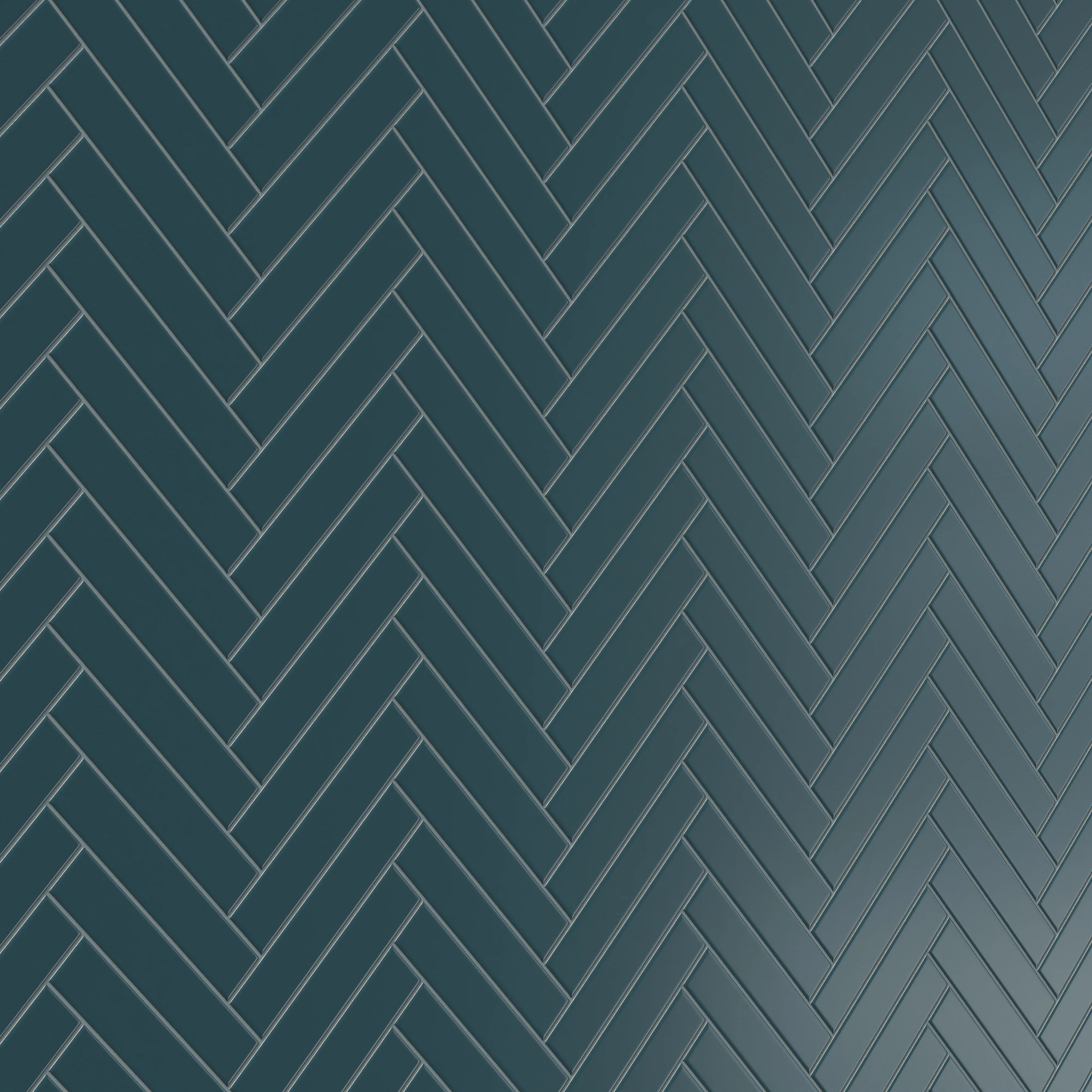 Reagan 2x10 Matte Ceramic Tile in Teal - Image 11
